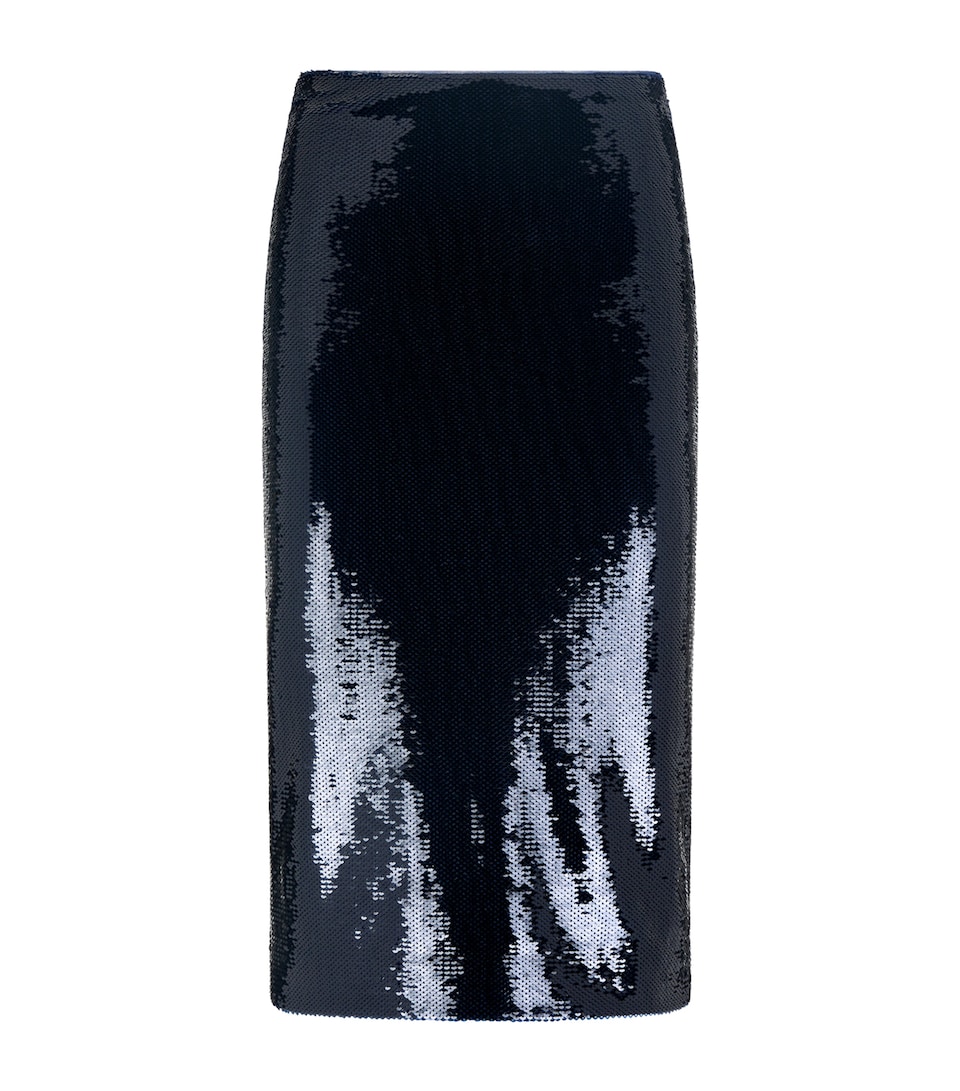TOM FORD Womens Sequin Pencil Skirt Uec