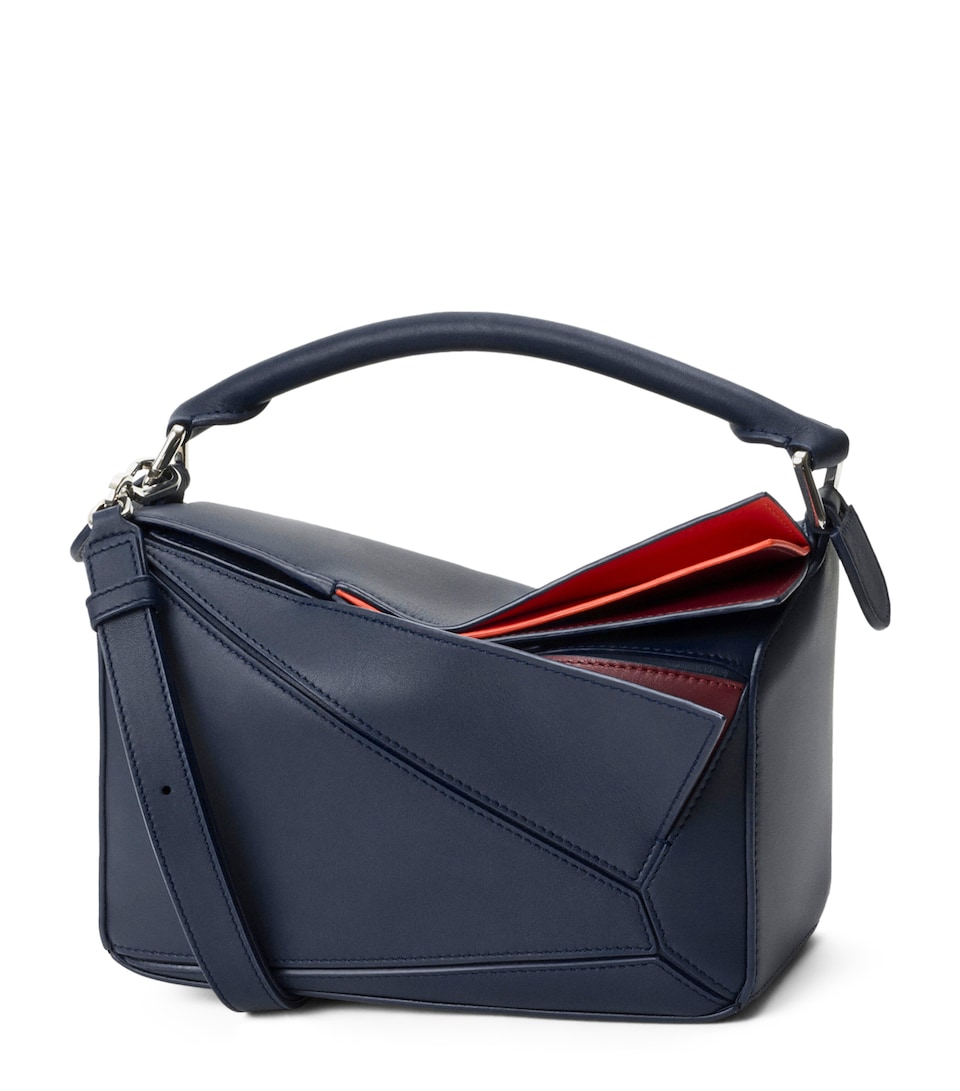 LOEWE Small Leather Layers Puzzle Top-Handle Bag
