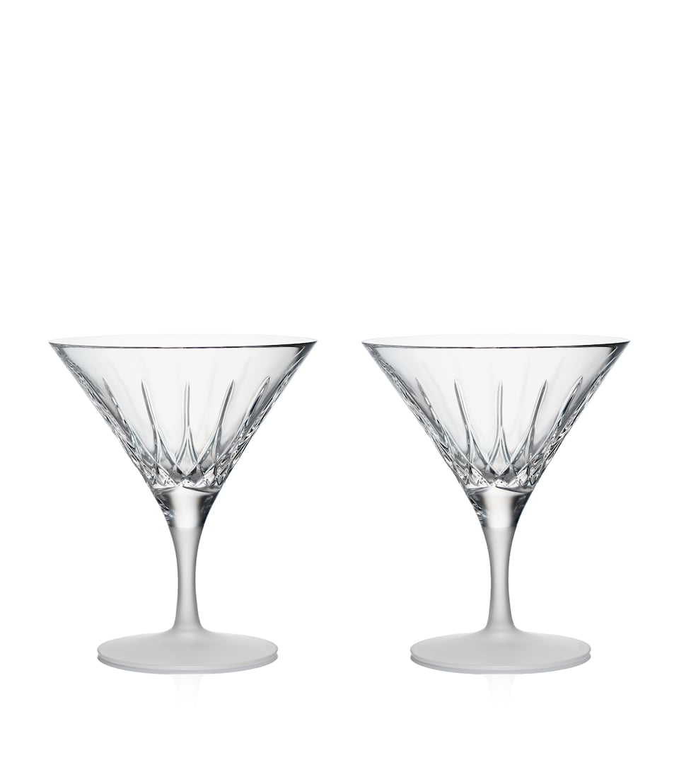 Set of 2 Lismore Arcus Martini Glasses (220ml)