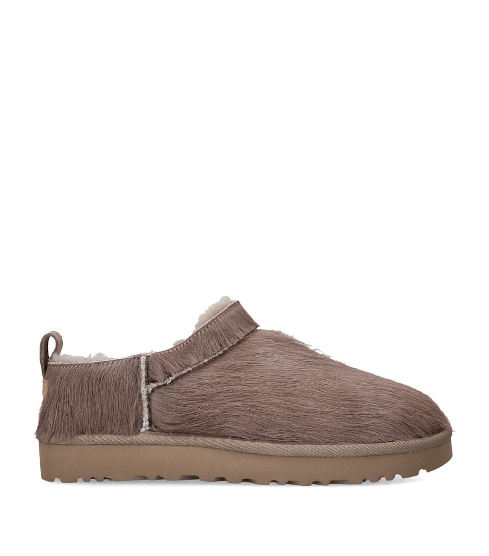 UGG Pony Hair Classic Micro Boots Grey