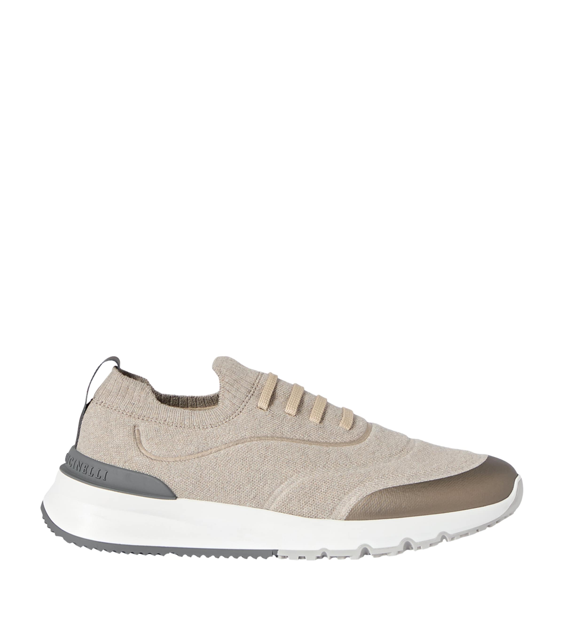Brunello Cucinelli Technical Cotton Sneakers
