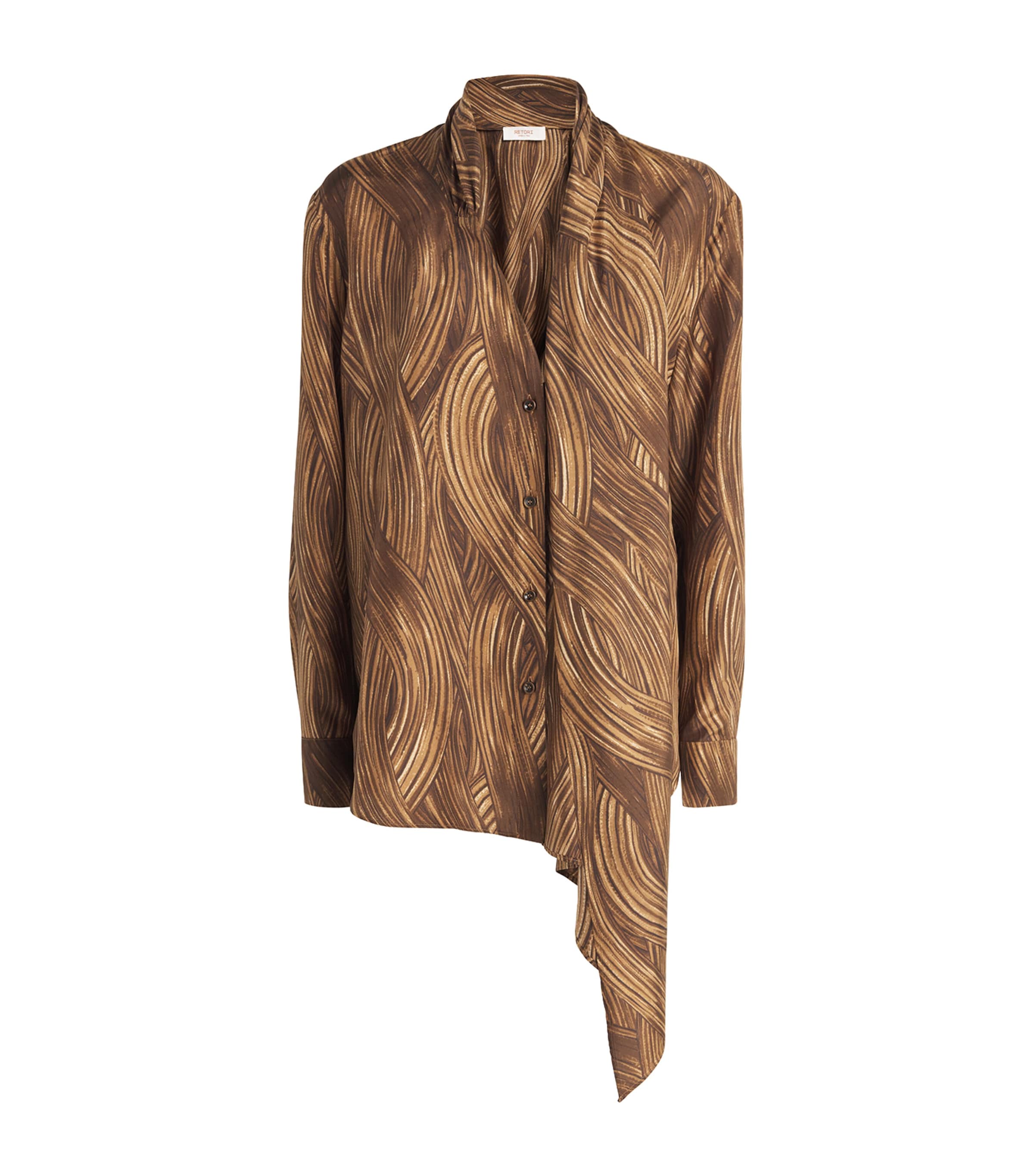 Silk Grass Waves Shirt