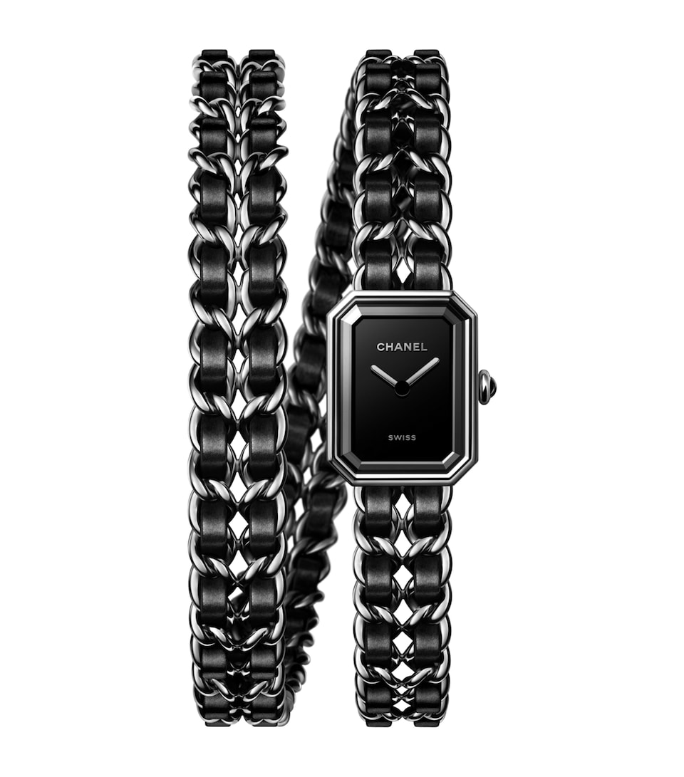 Coated Steel Première Iconic Chain Double Row Watch 19.7mm