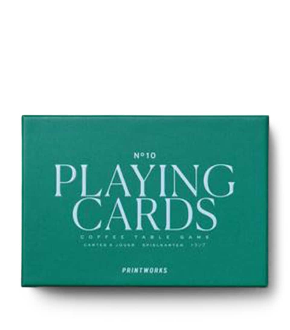Printworks Playing Cards (Set of 2) Green Multi