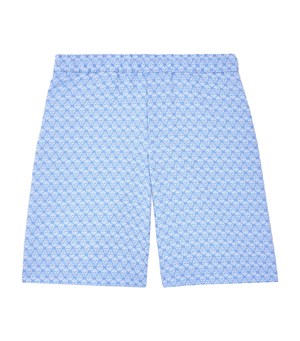 Skull-Detail Shorts