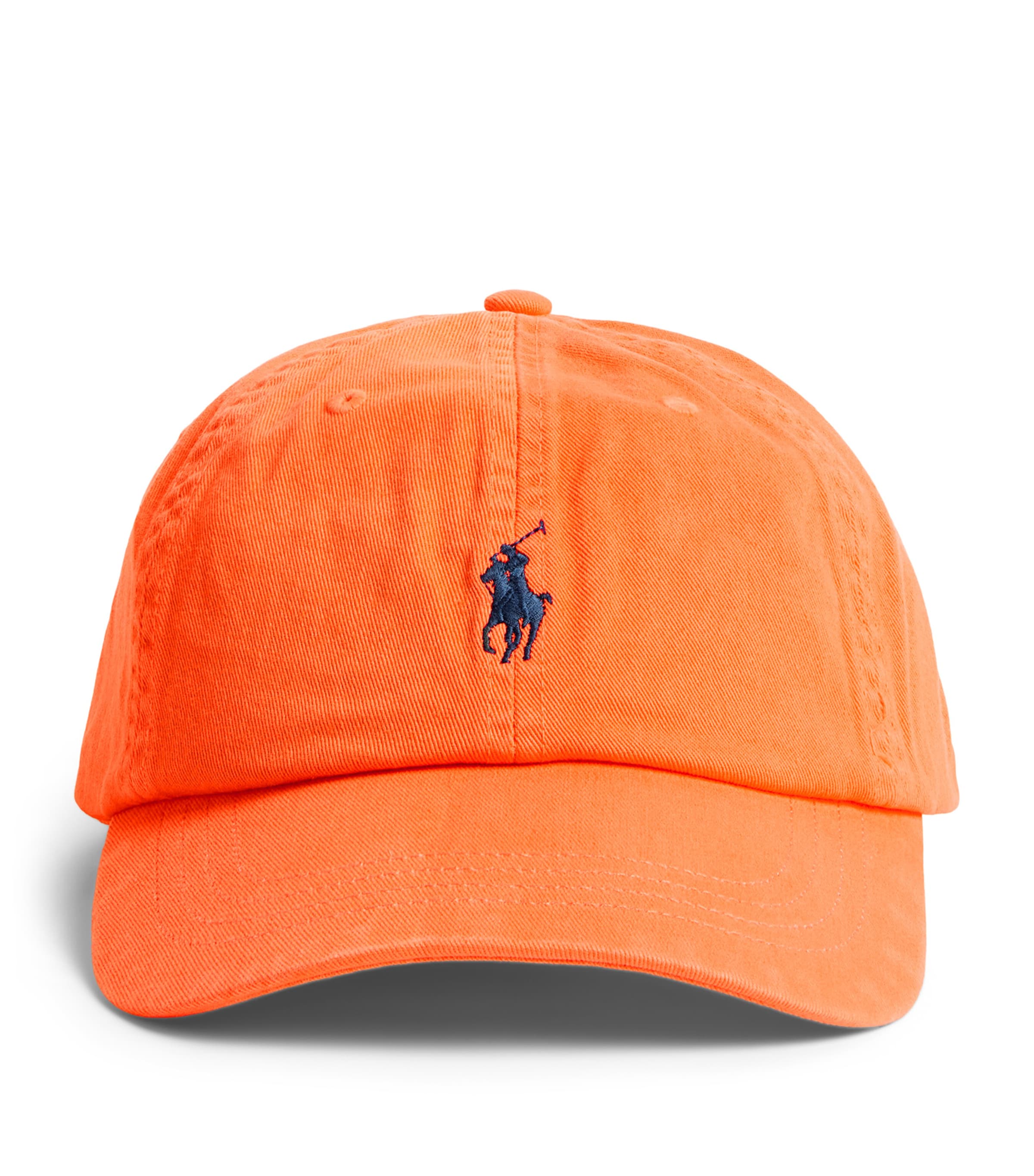 Polo Ralph Lauren Cotton Polo Pony Baseball Cap Resort Orange