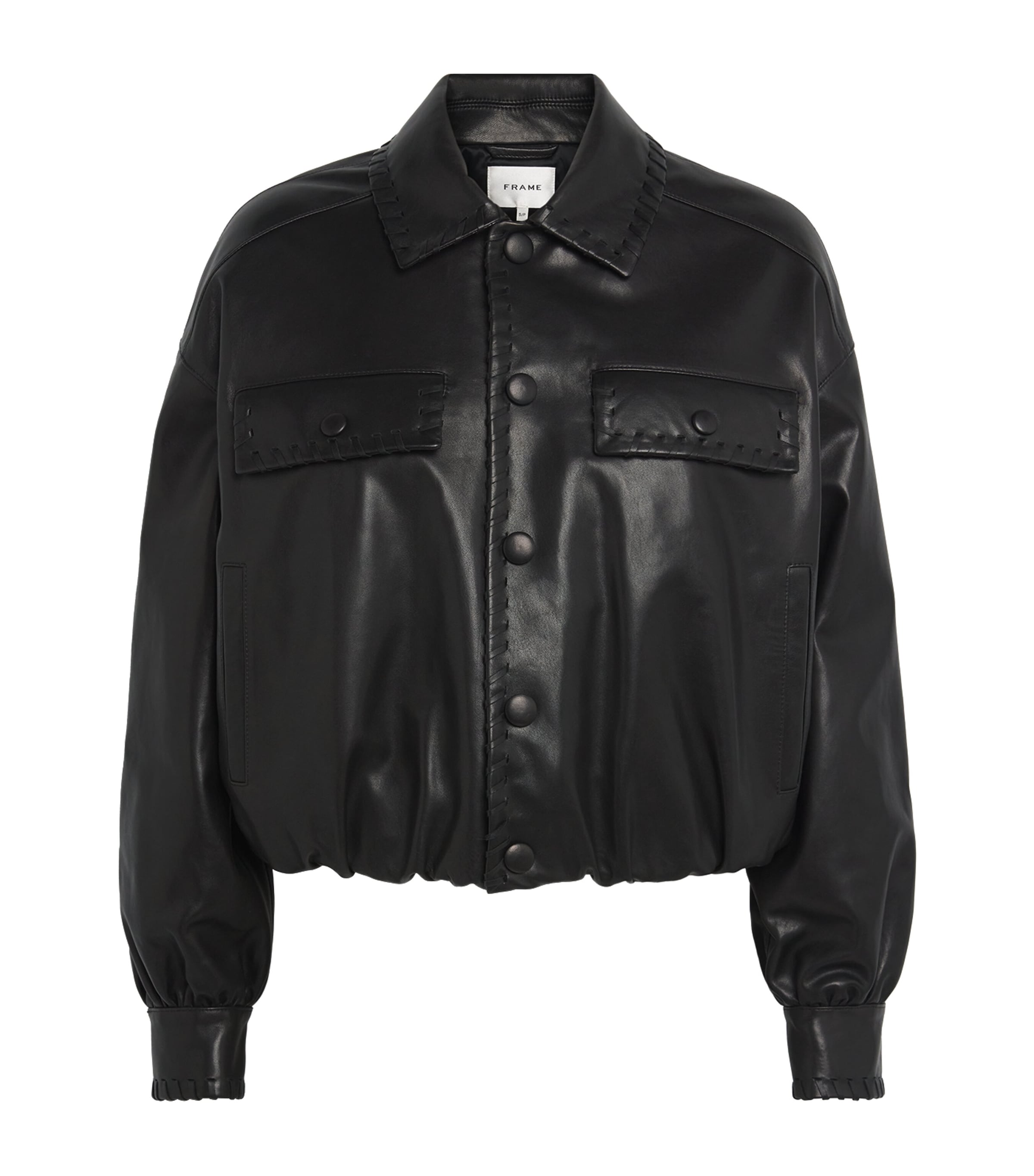 Bubble Leather Jacket