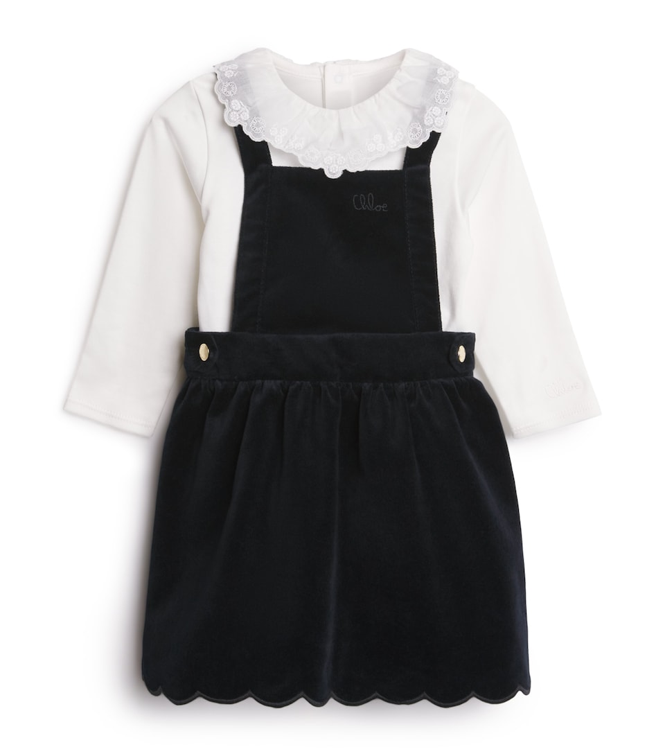 Cotton Dress and T-Shirt Set (6-18 Months)