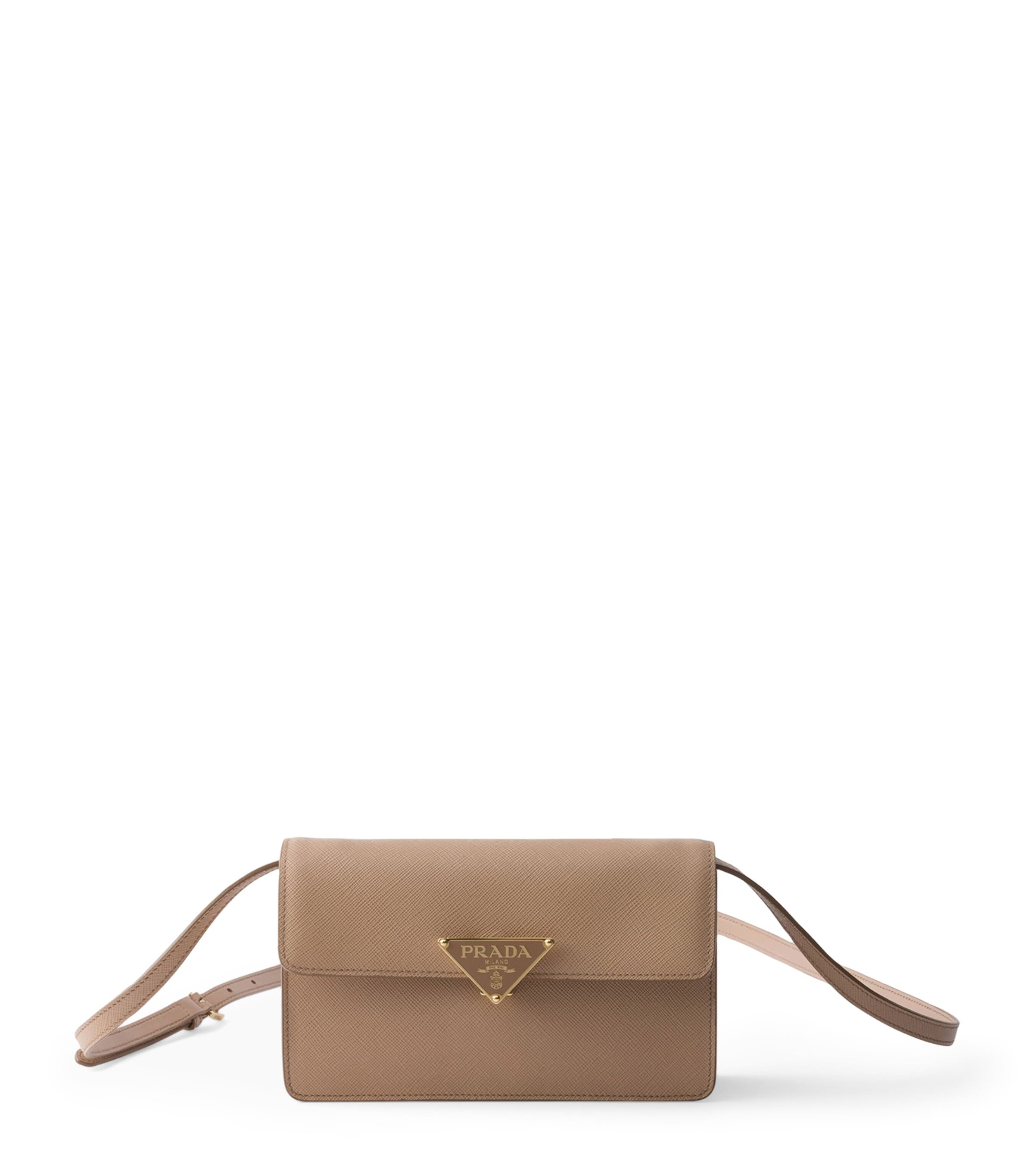 Prada Mini Saffiano Leather Cross-Body Bag