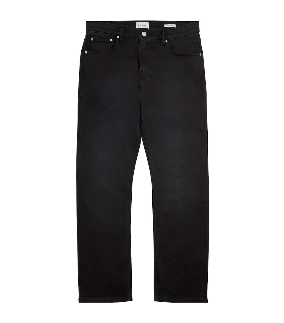 FRAME Mens The Modern Straight Jeans Raven