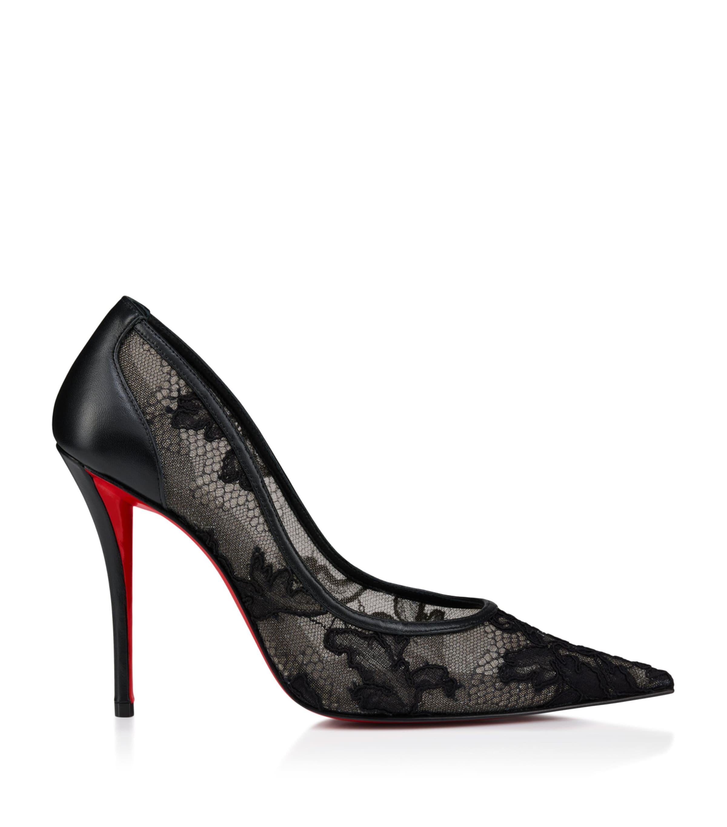 Christian Louboutin Miss Z Mesh 100 Lace Pumps