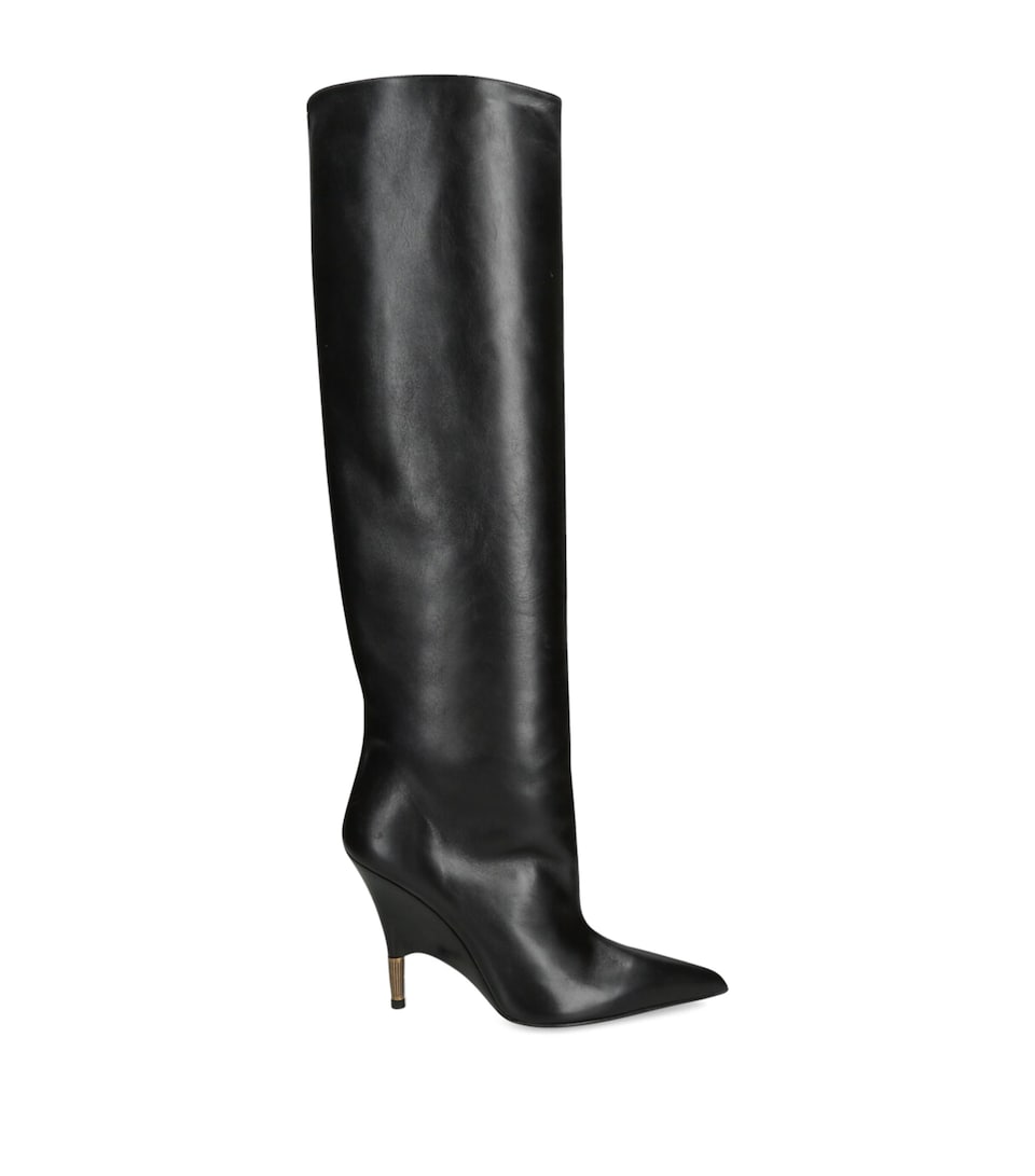 Leather Bella Knee-High Boots 100