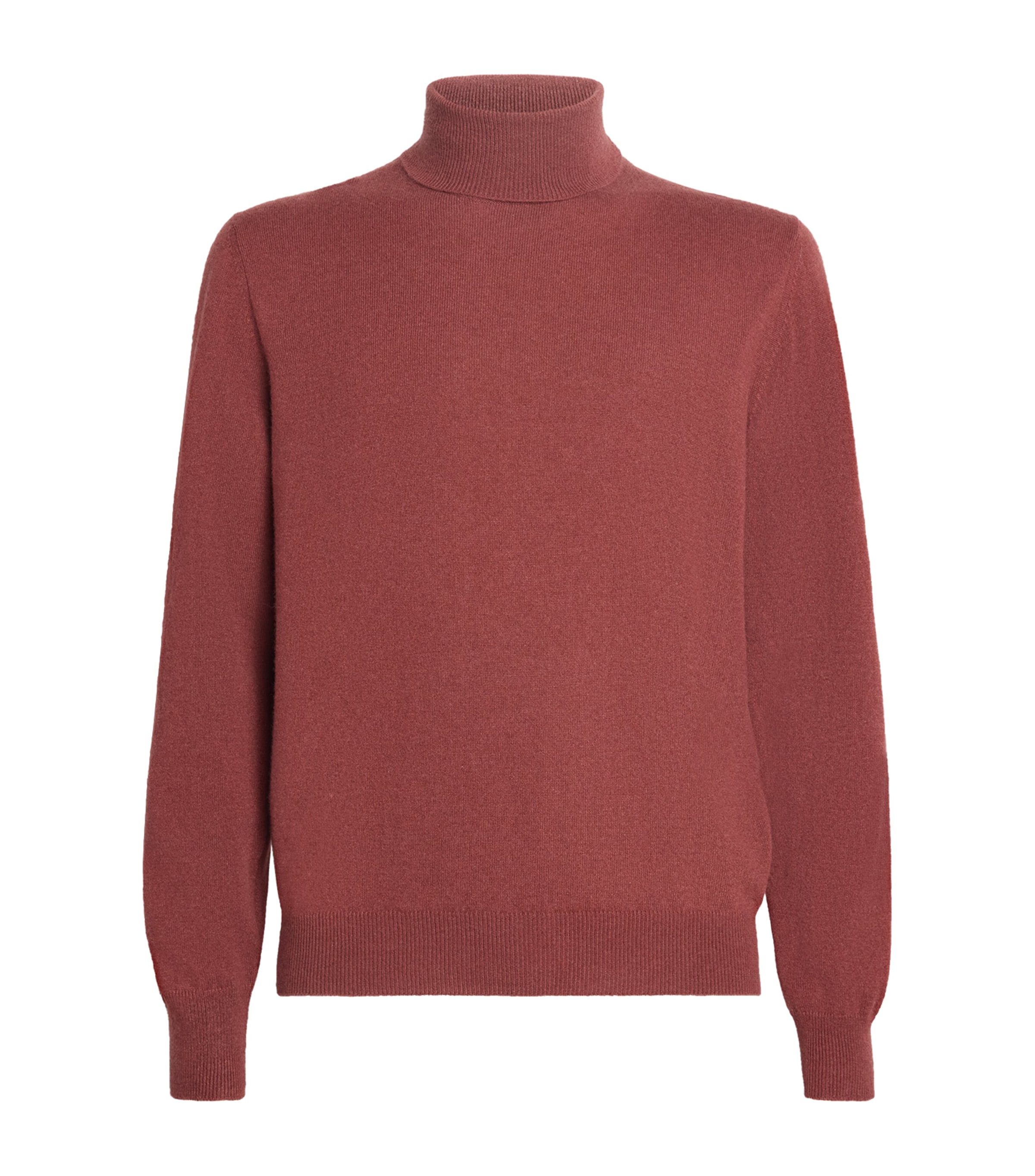 Cashmere Funnel-Neck Sweater