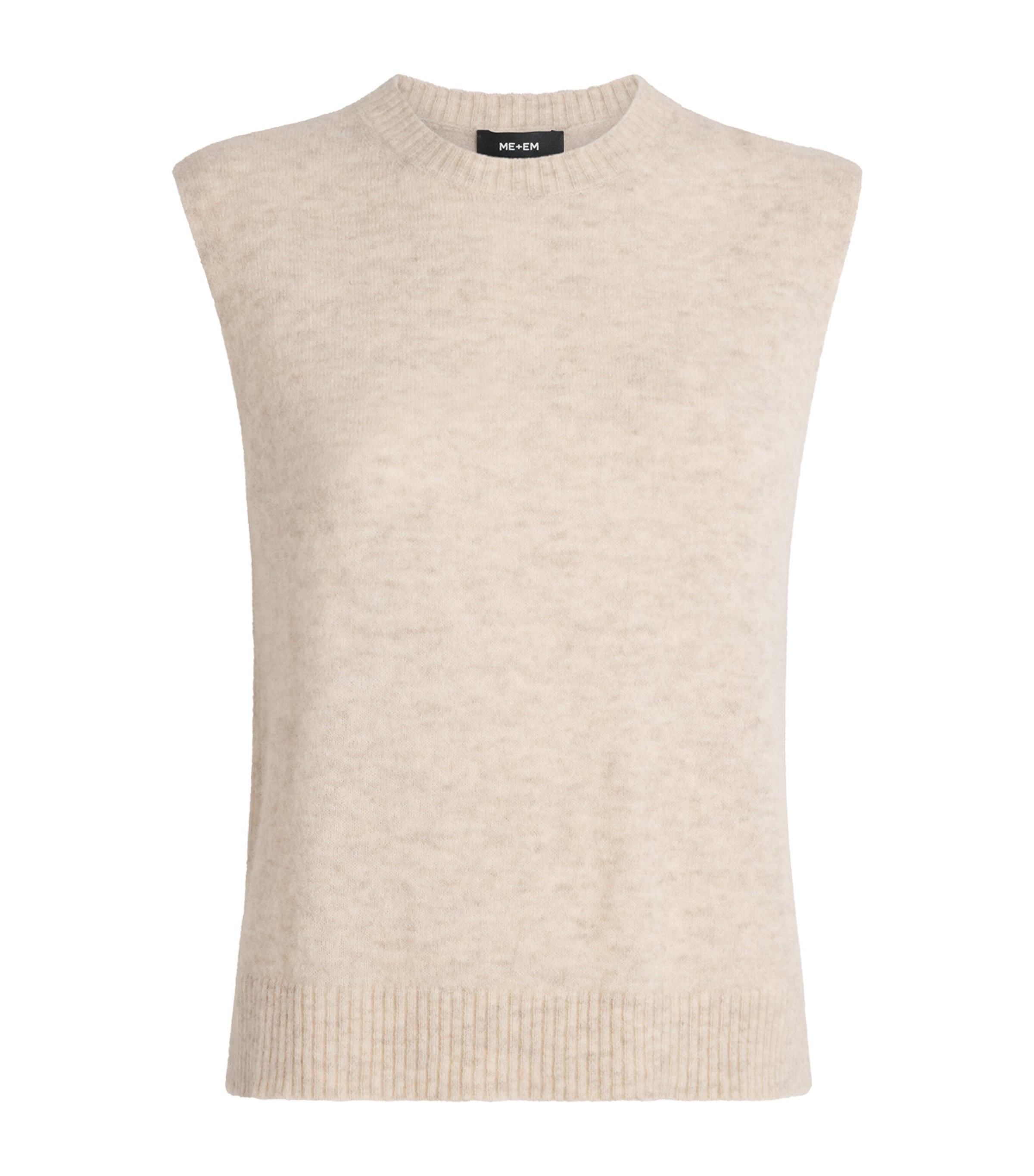 Alpaca-Blend Knitted Vest