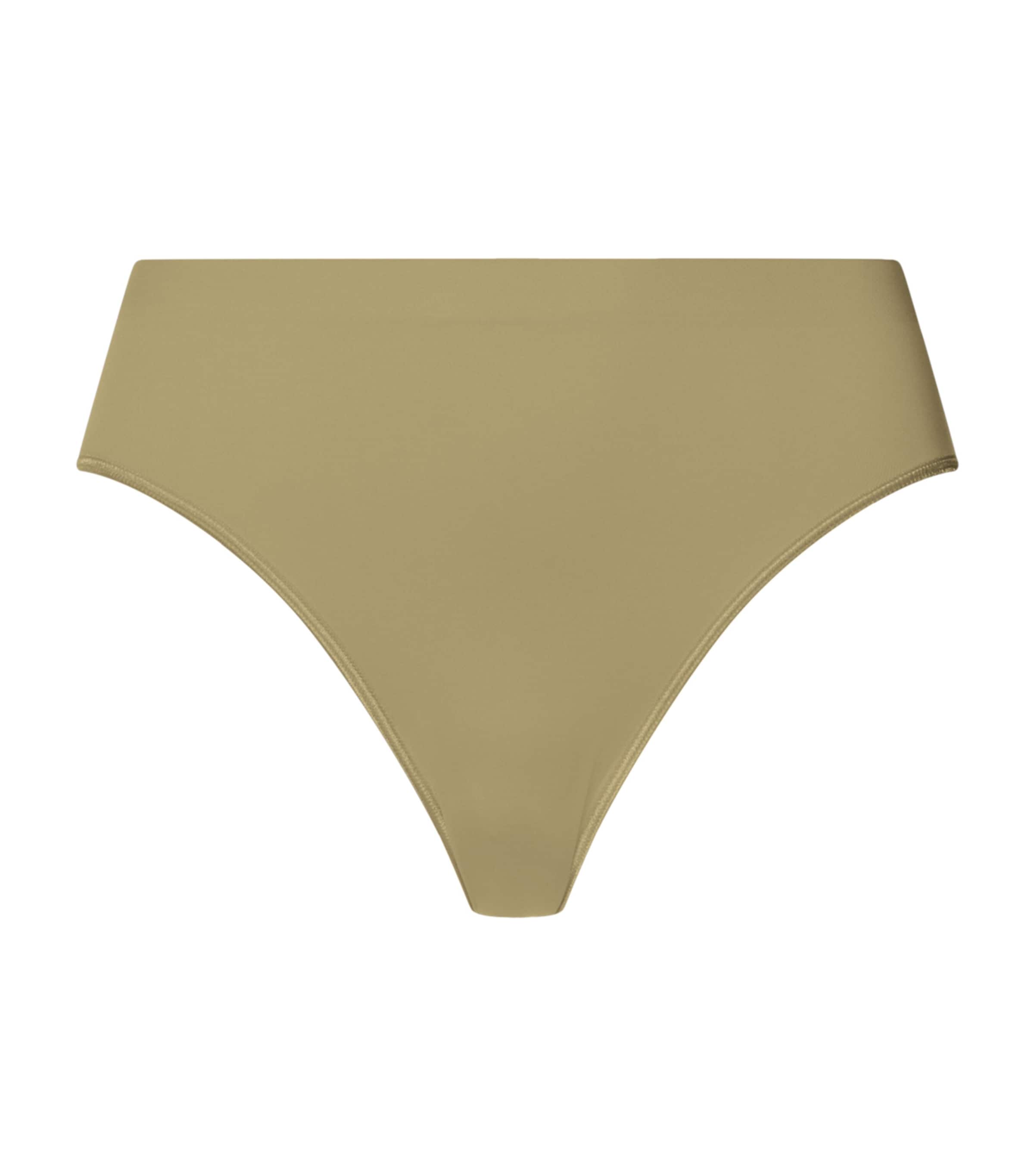 Hanro Womens Touch Feeling Midi Briefs Covert Green