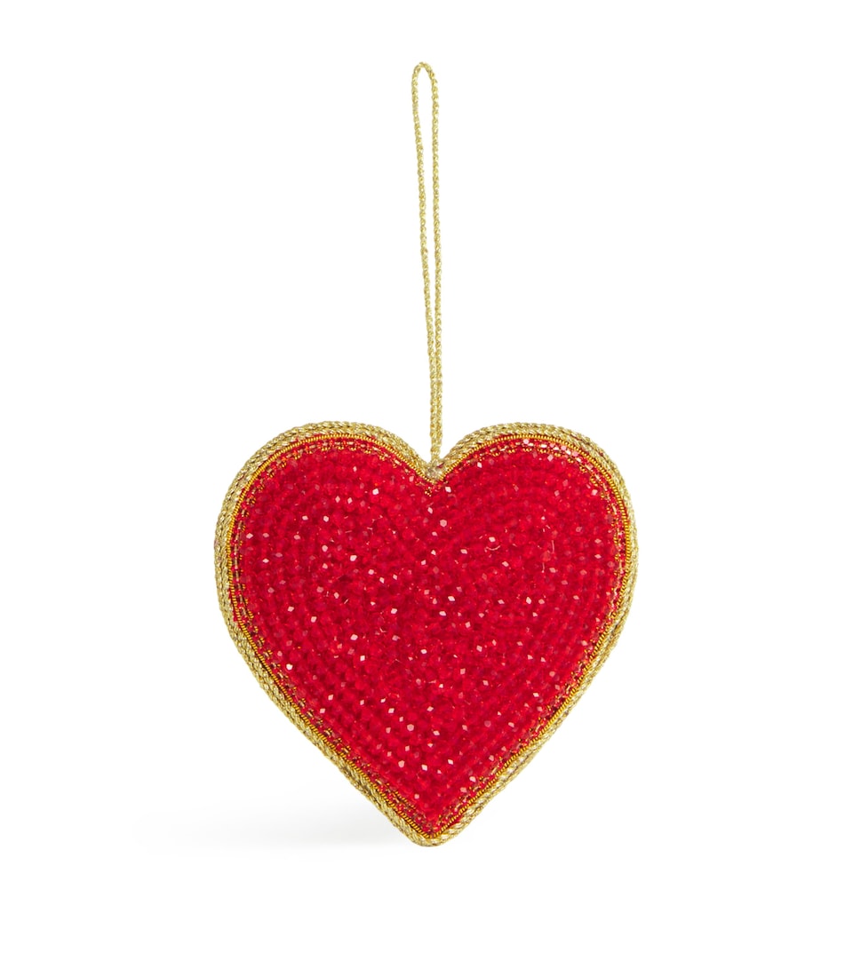 Embellished Heart Ornament