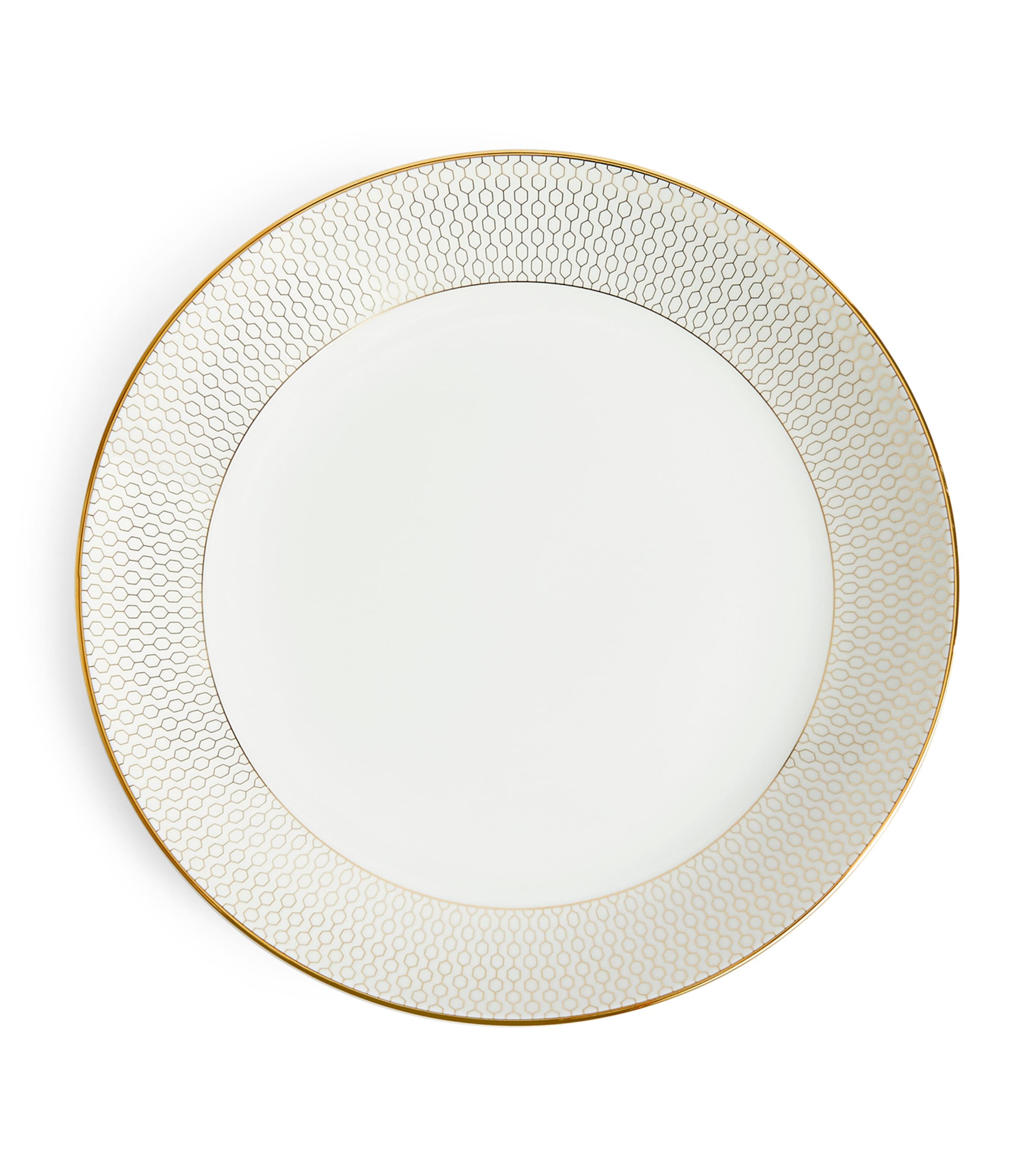 Gold-Trim Gio Deep Plate (22cm)