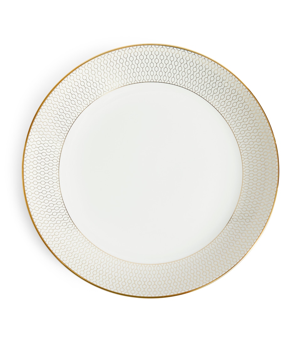 Gold-Trim Gio Deep Plate (22cm)