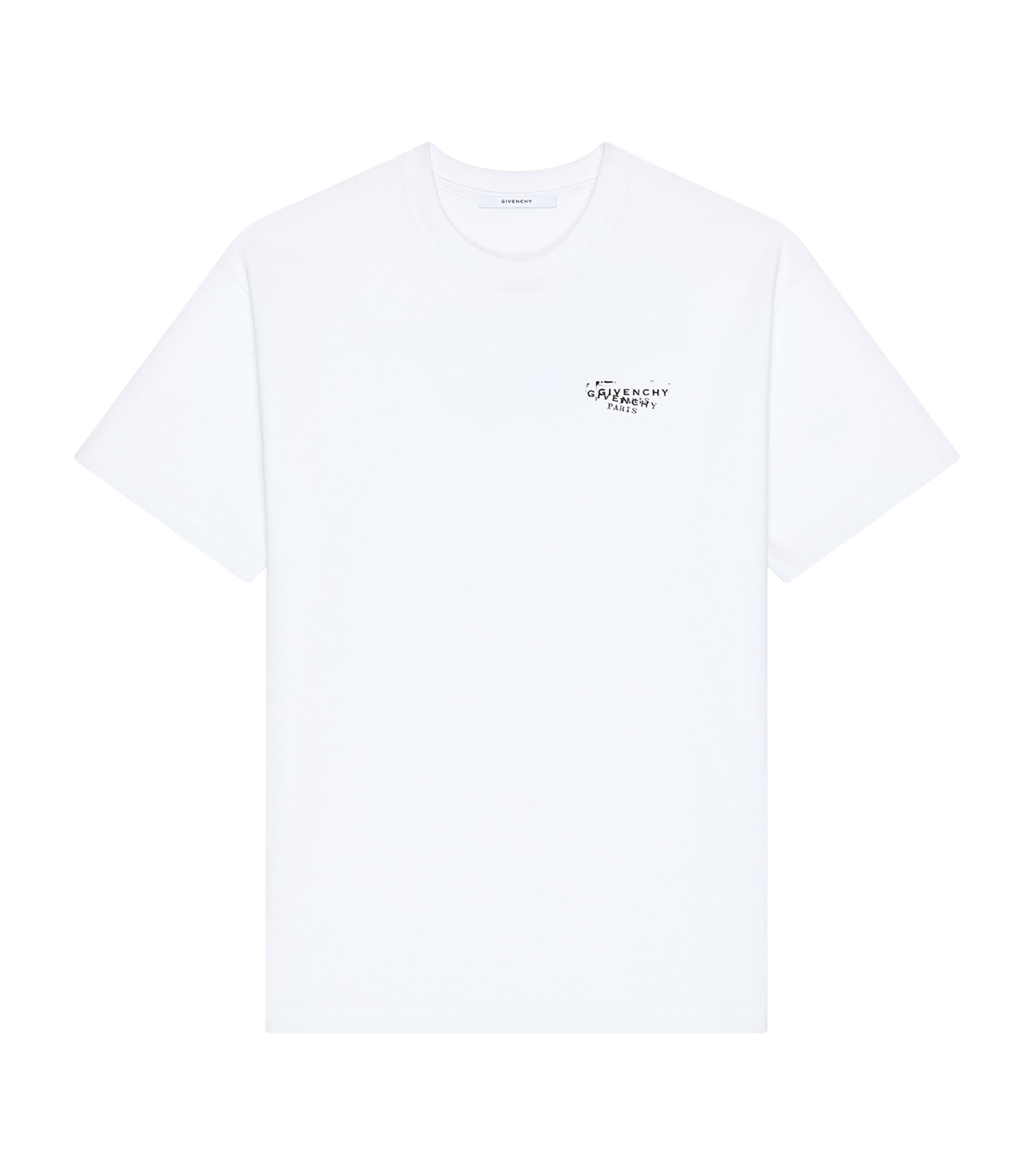 Cotton Stamp Print T-Shirt