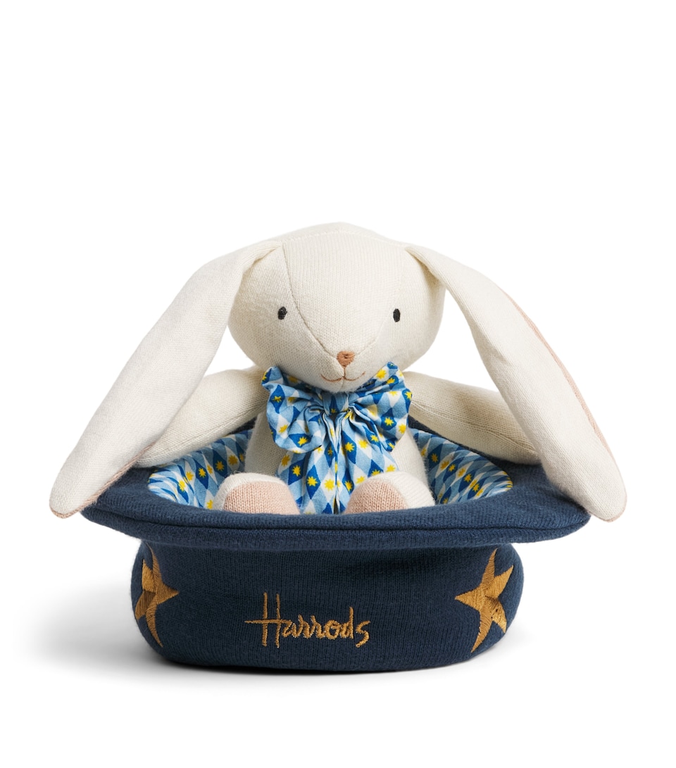 Harrods Showtime Rabbit In A Hat (5cm) Neutral
