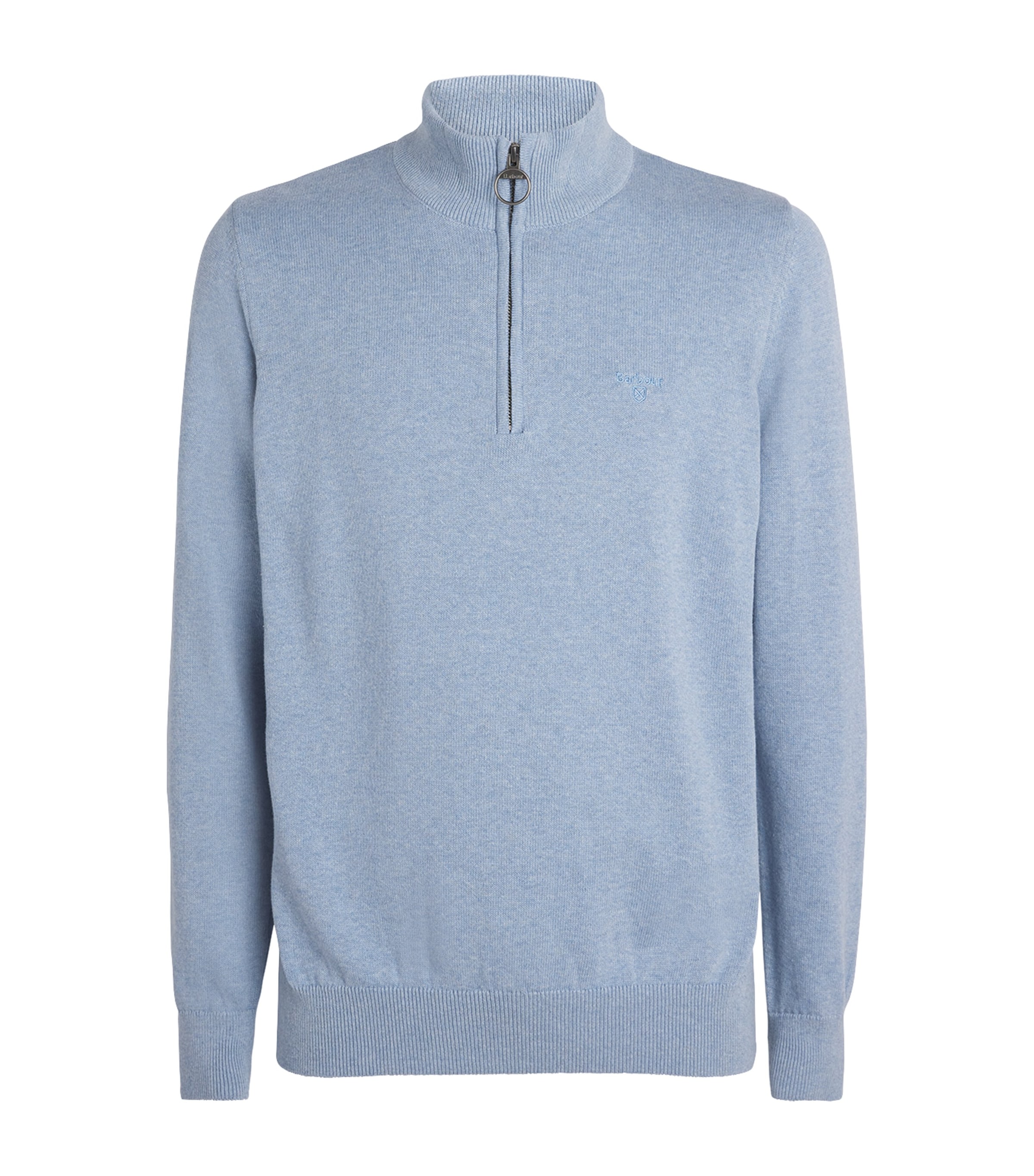 Cotton Half-Zip Sweater