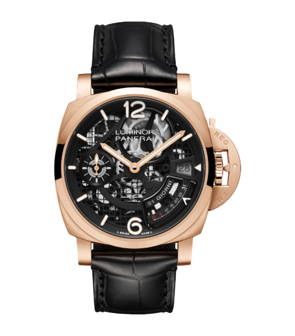 Panerai Goldtech Luminor 31 Giorni Watch 44mm Black