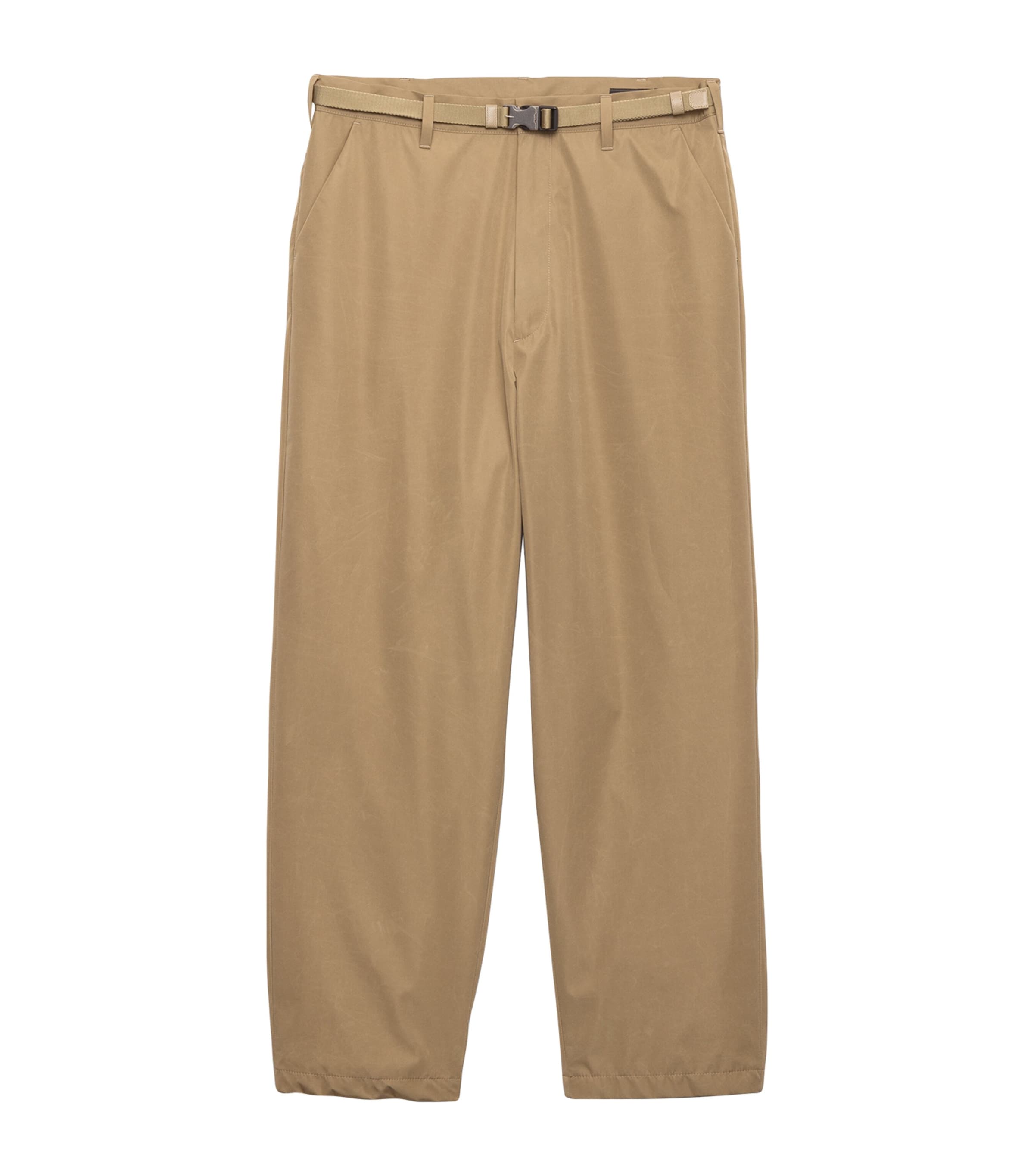 Technical Wide-Leg Trousers