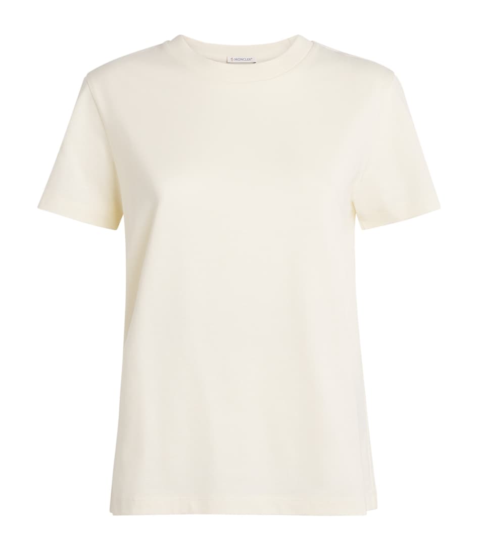 Cotton Logo Embroidered T-Shirt