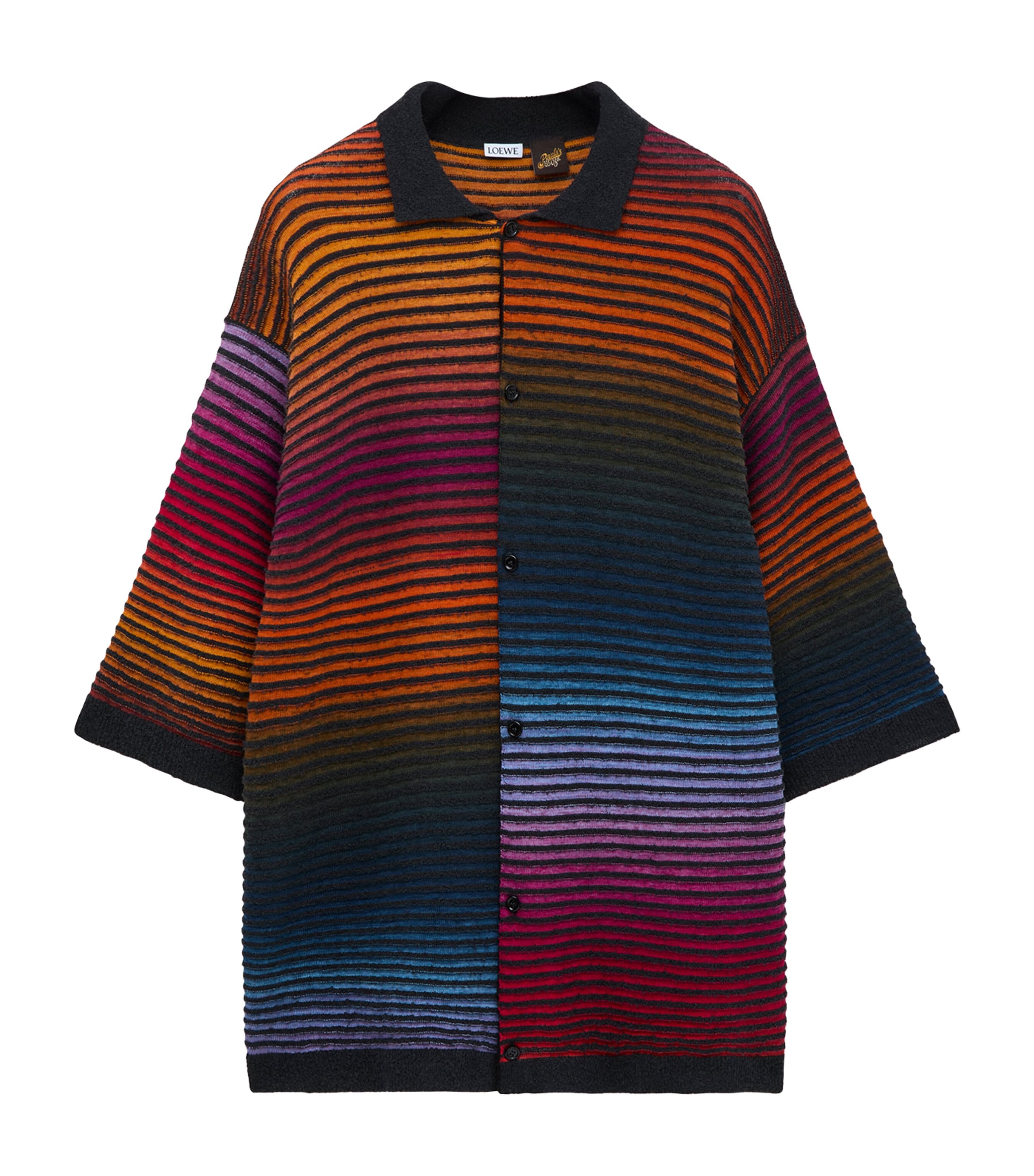 LOEWE Mens x Paula’s Ibiza Stripe Shirt Multicolor/black