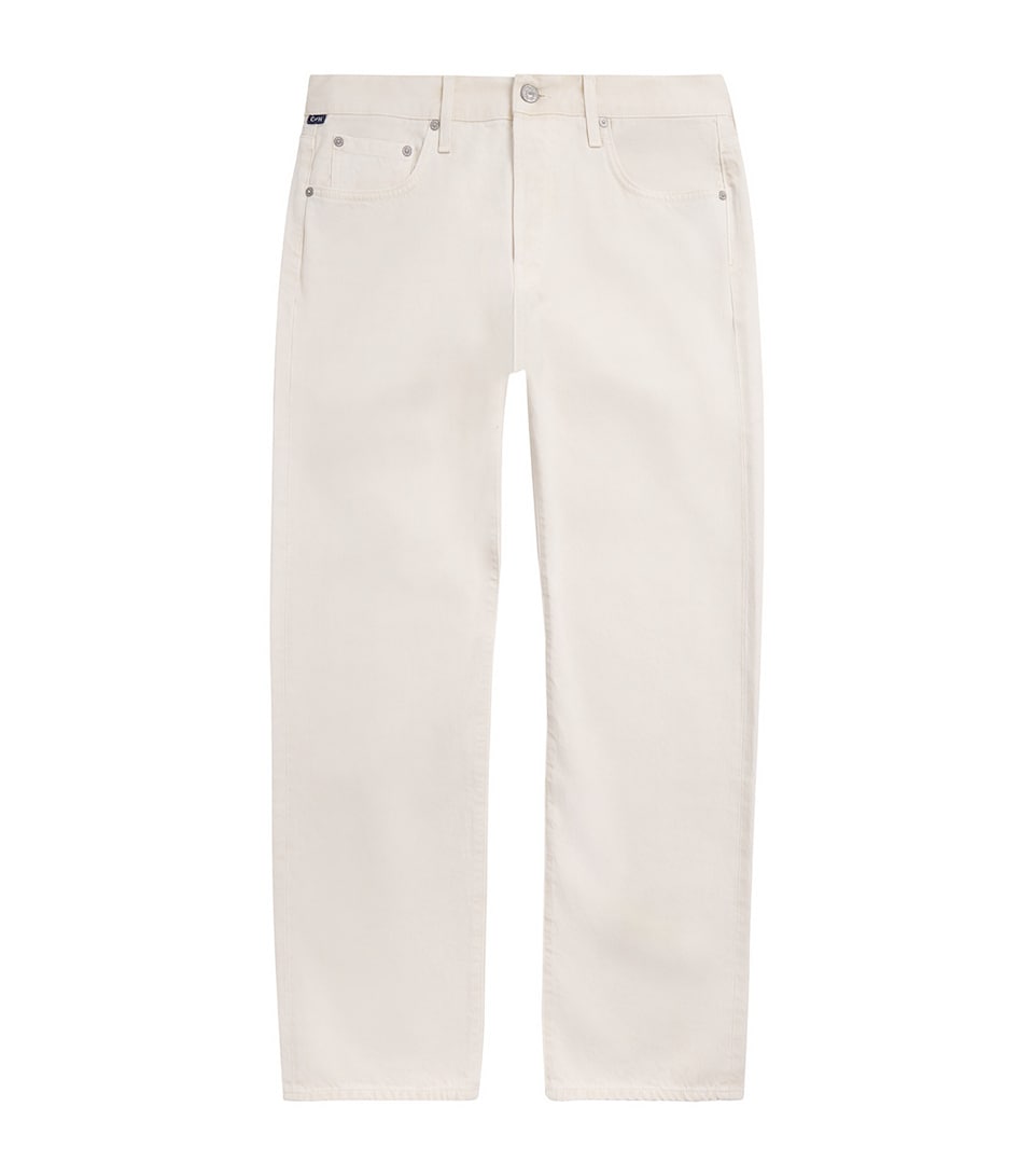 Citizens of Humanity Mens Twill Beau Straight Jeans Almondette