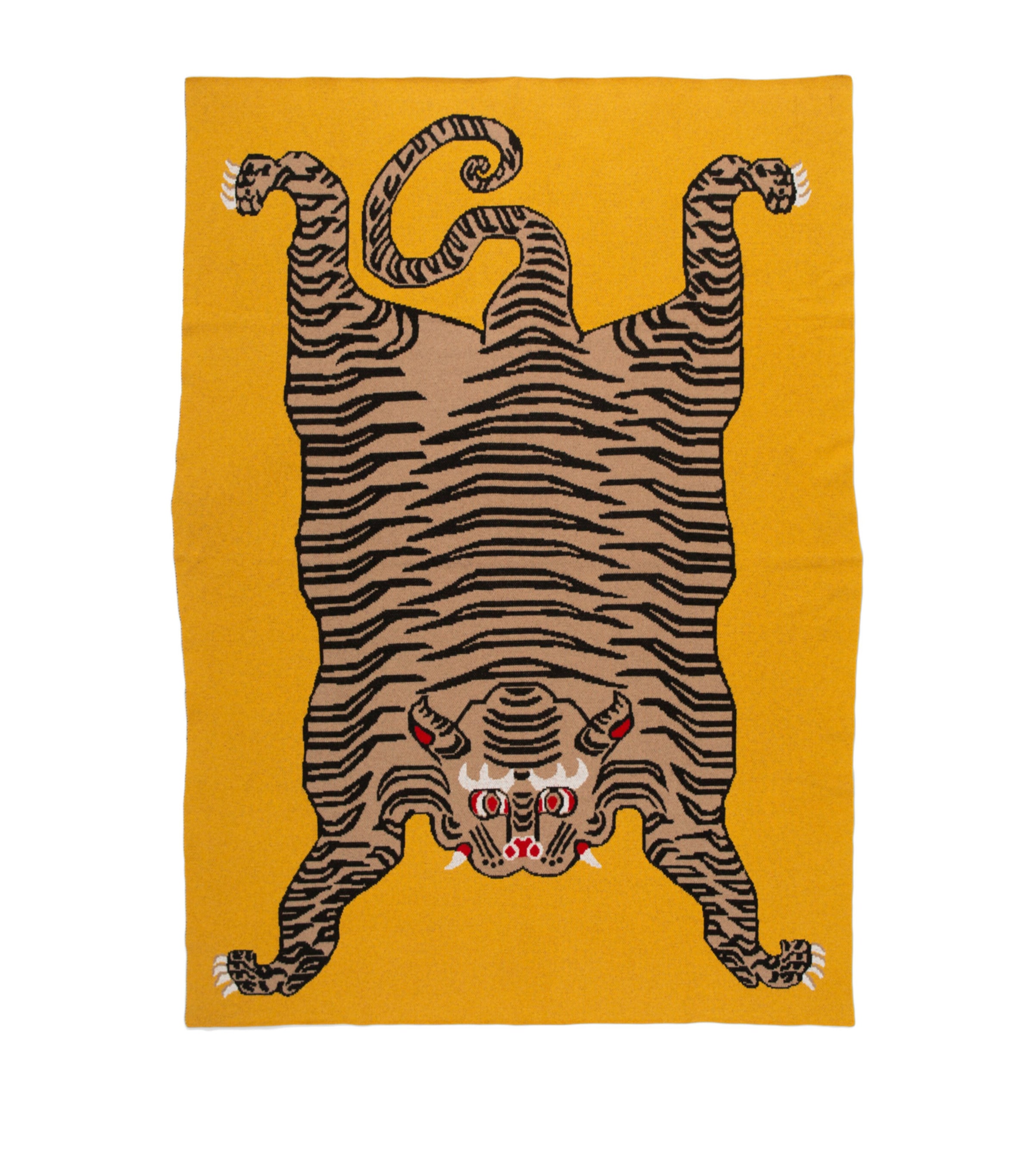 Cashmere Tiger Blanket (260cm x 260cm)