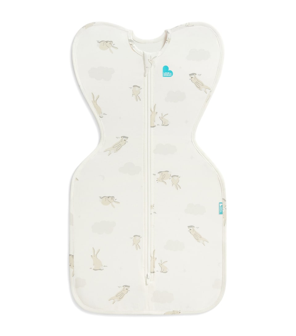 Stretch-Cotton Cloud Bunny Swaddle