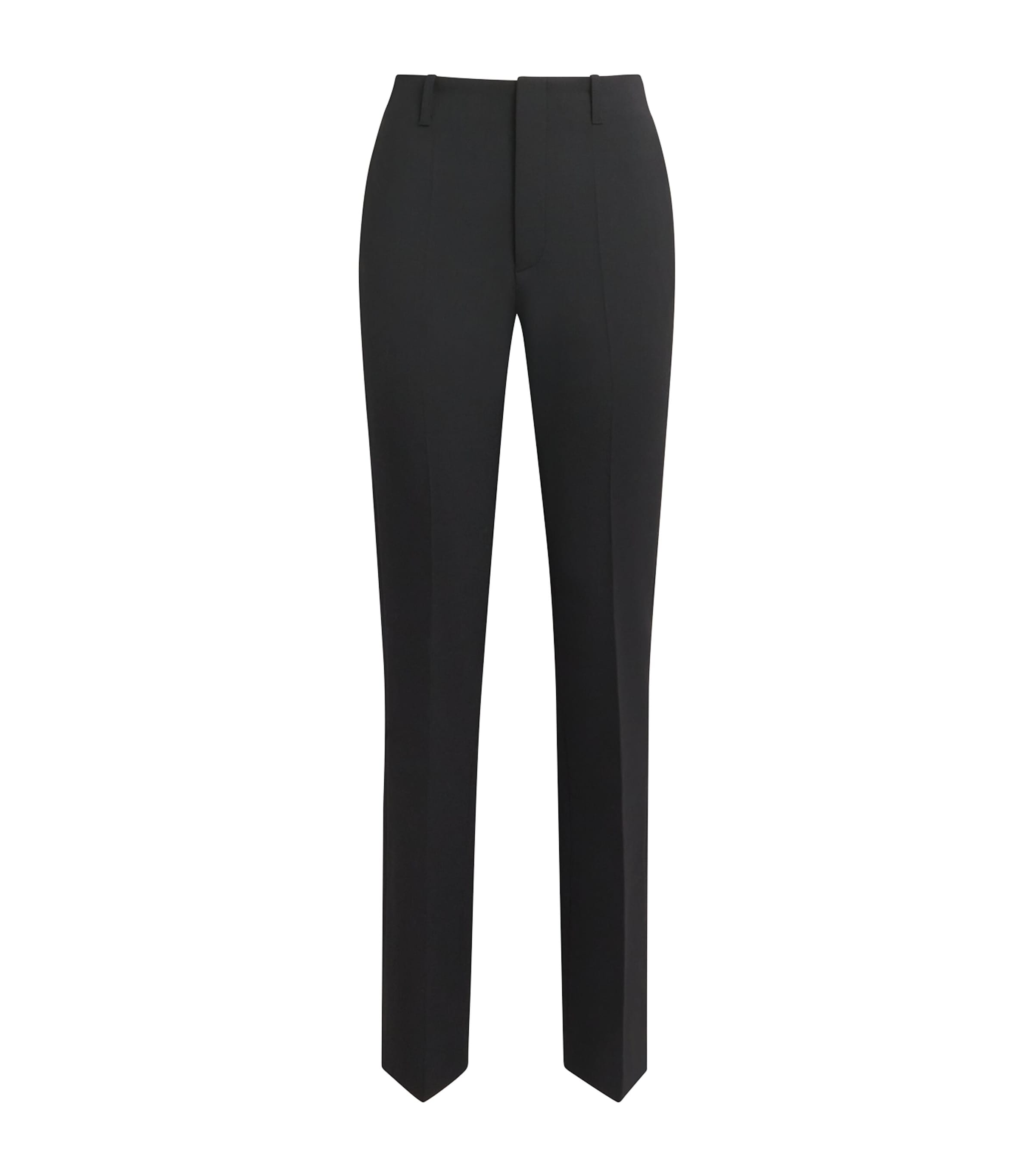 Almada Label Womens Straight-Leg Erin Trousers Black