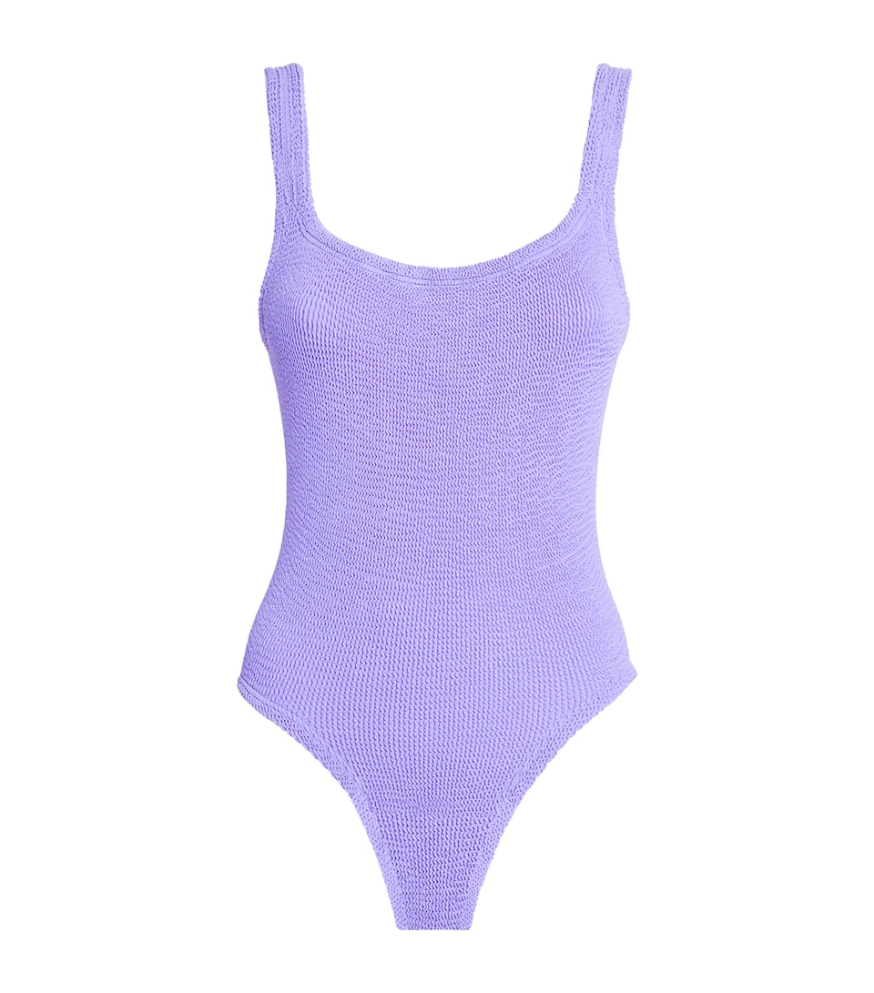 Square-Neck Swimsuit