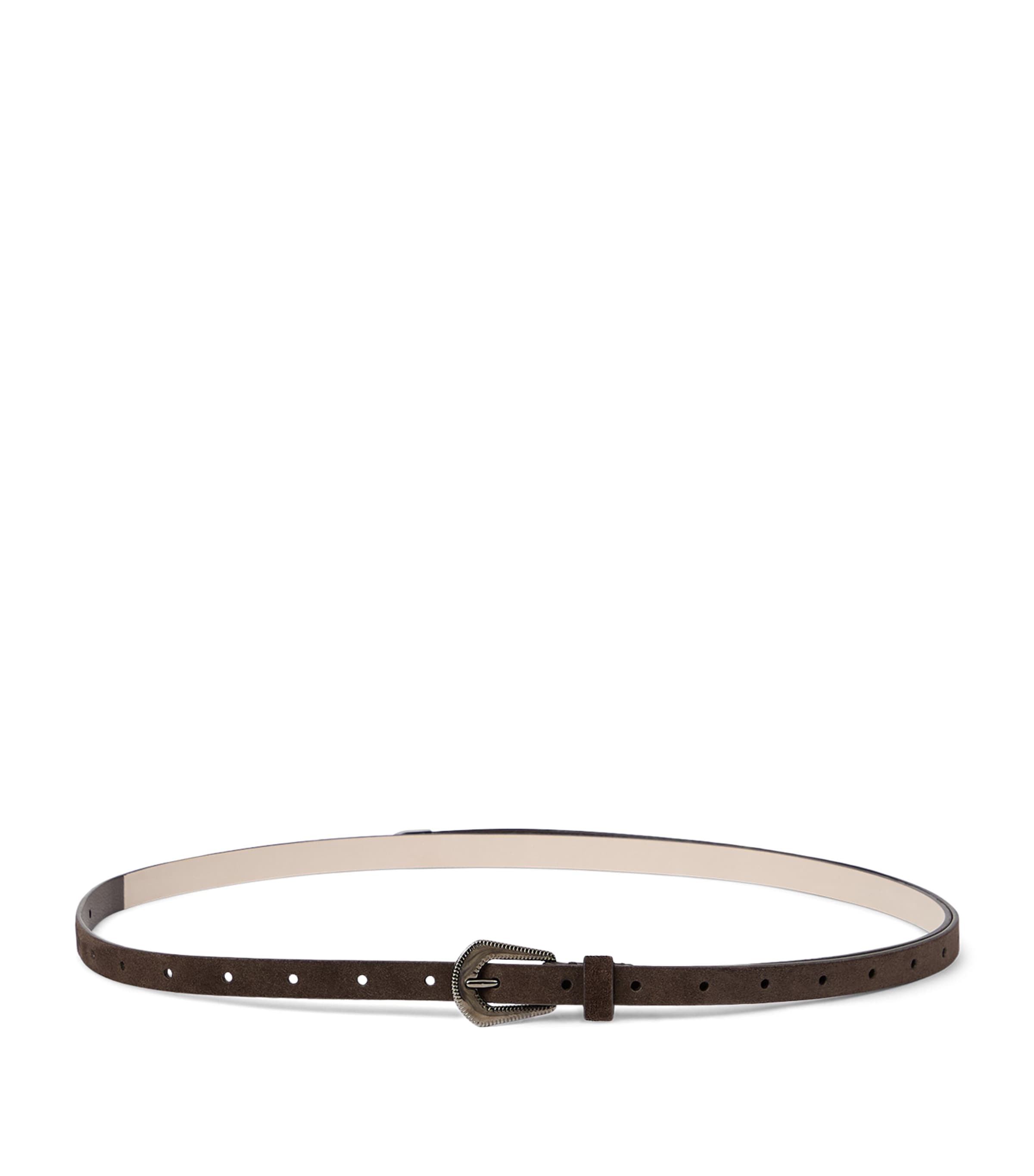 Leather Slim Belt