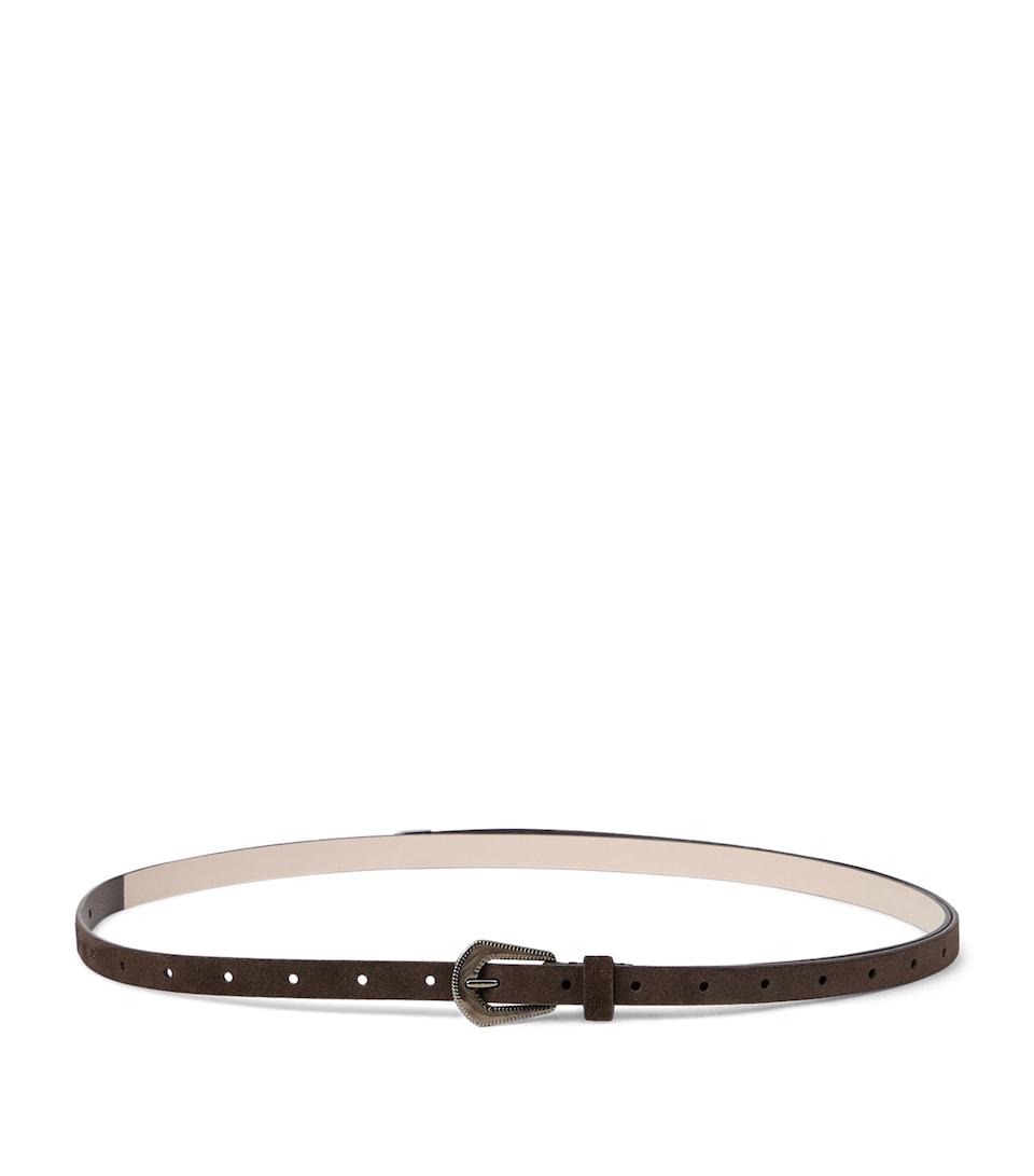 Leather Slim Belt