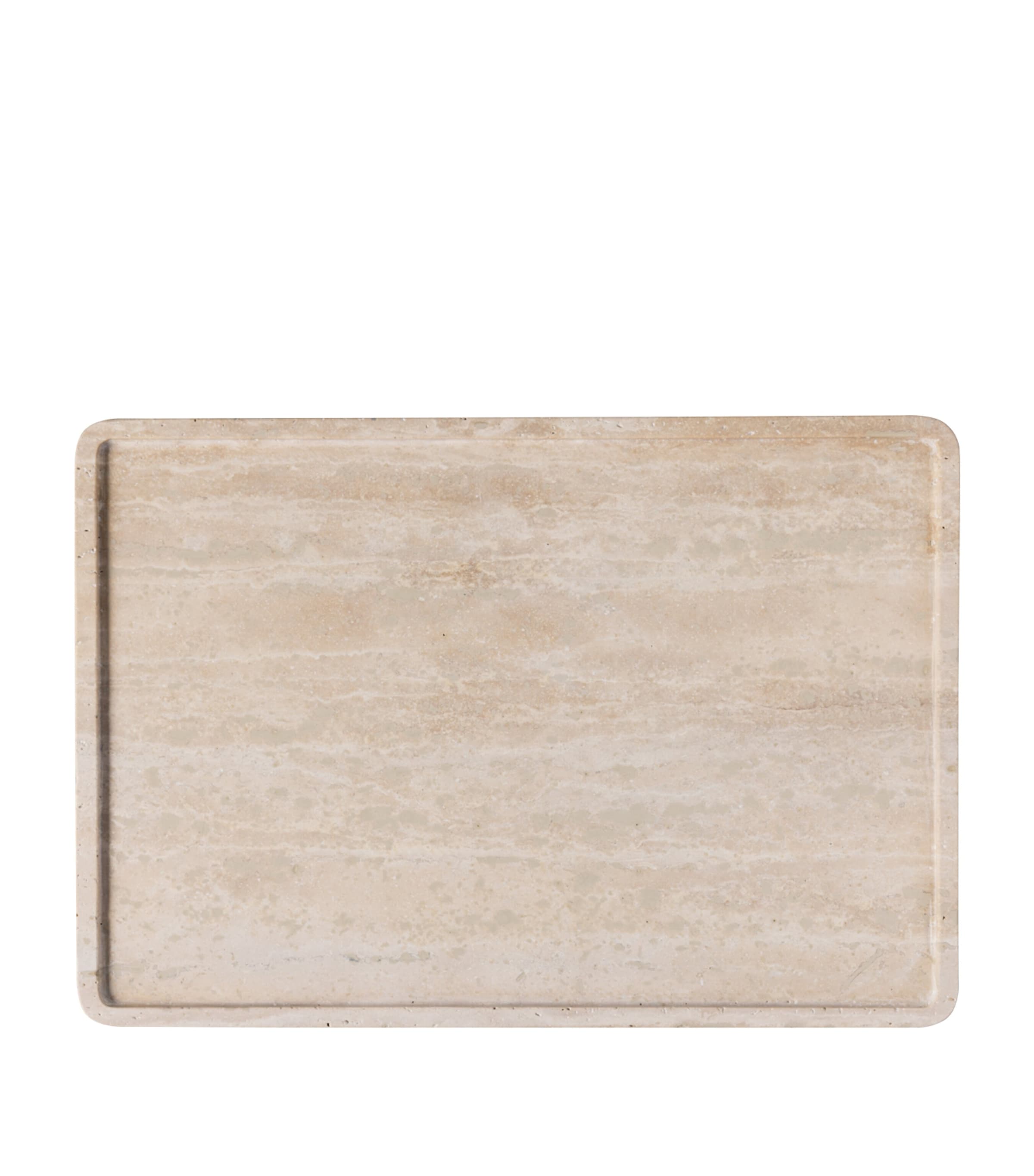 Earthenware Manufacture Travertine Serving Platter (40.5cm)