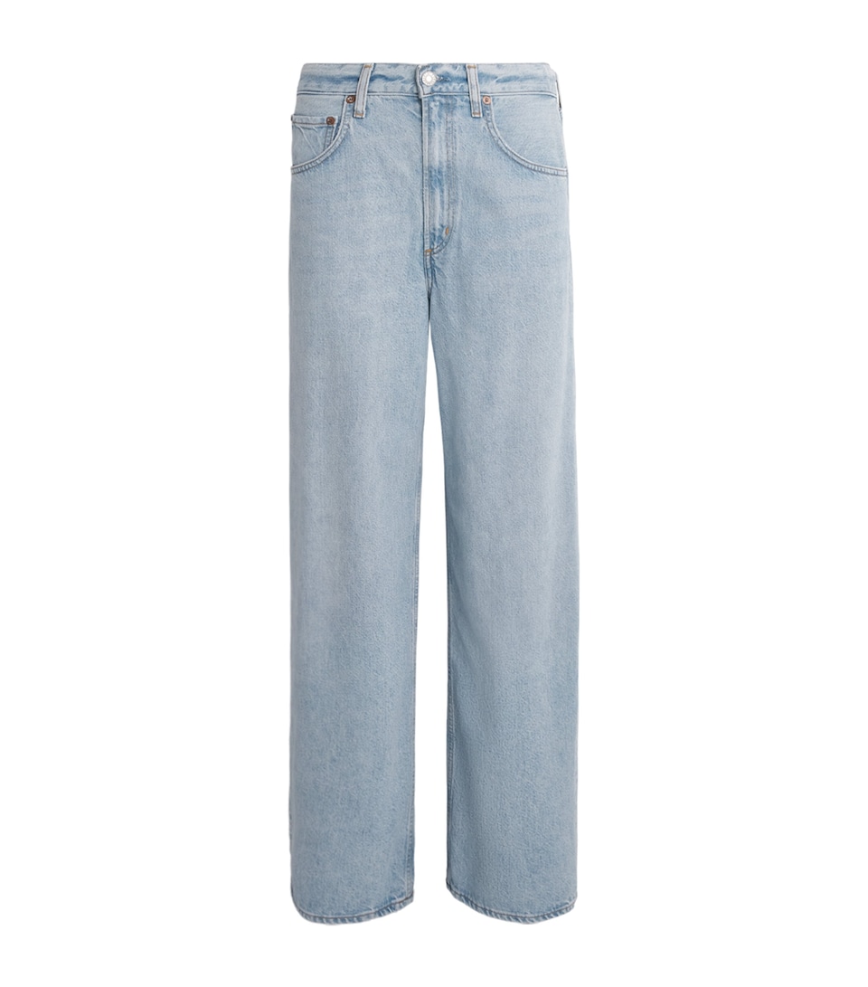 AGOLDE Womens Lyndon Utility Jeans Memory