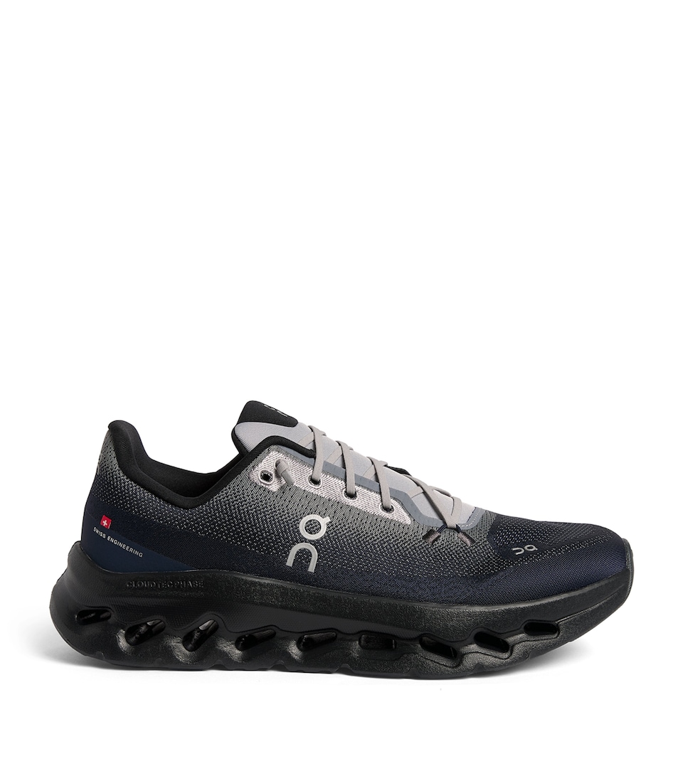 On Mens Cloudtilt Trainers Platinum | Midnight