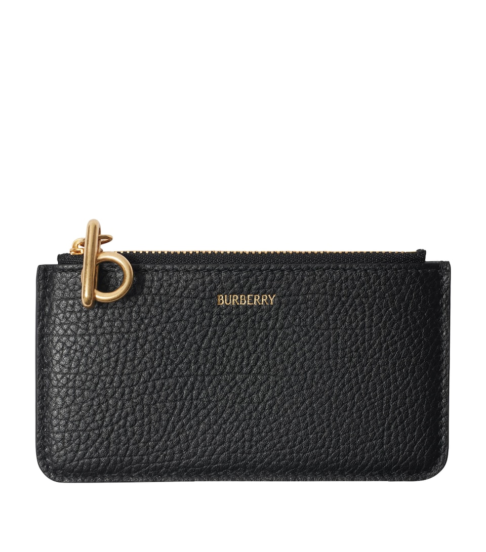Calf Leather Rocking Horse Zipped Card Holder