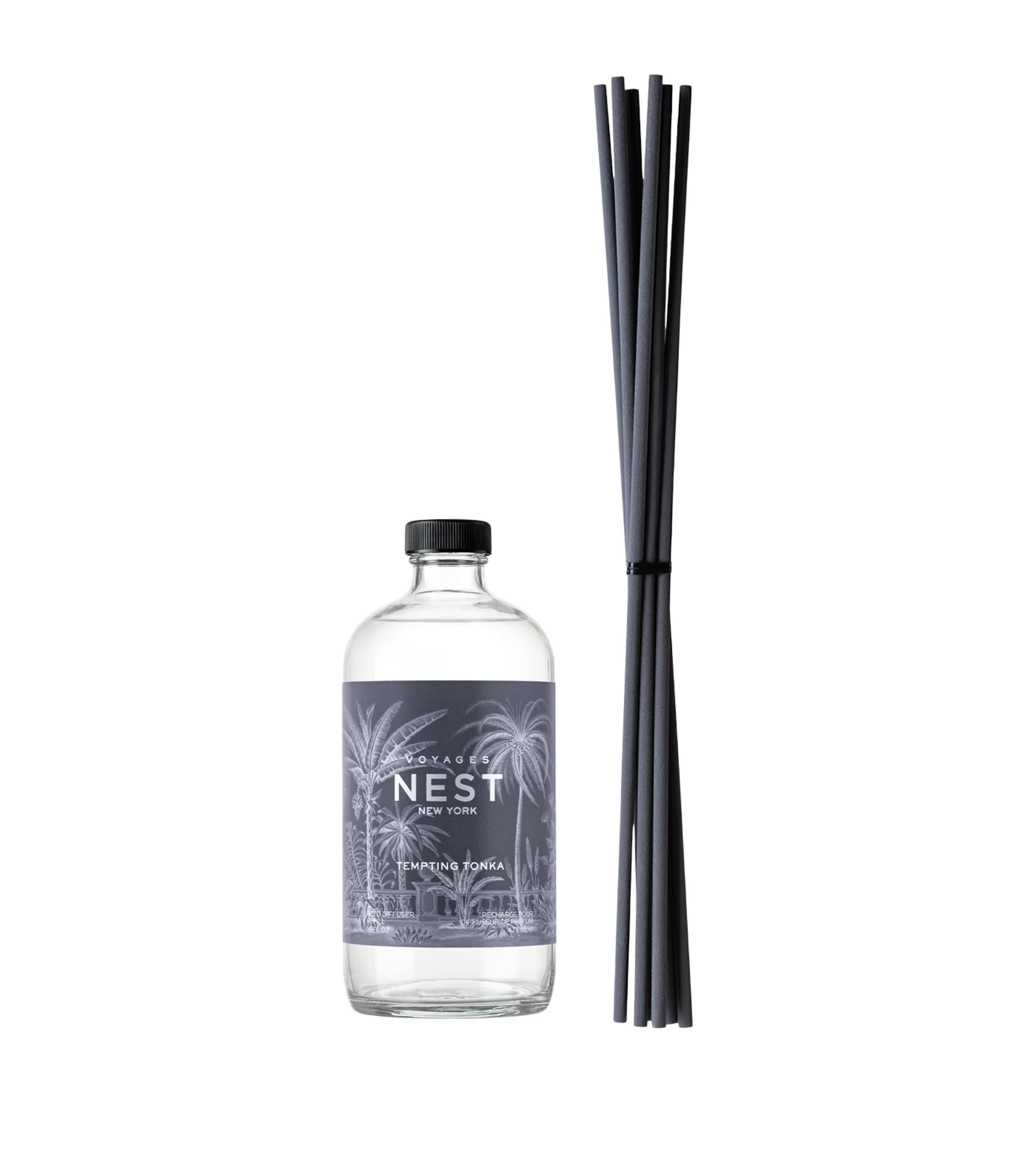 NEST New York VOYAGES Tempting Tonka Diffuser – Refill Clear
