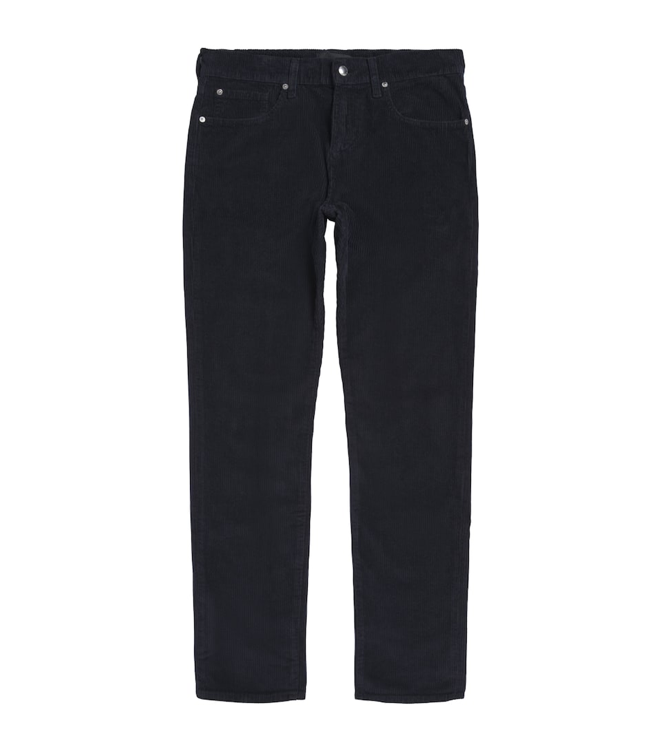 7 For All Mankind Mens Corduroy Slimmy Jeans Navy