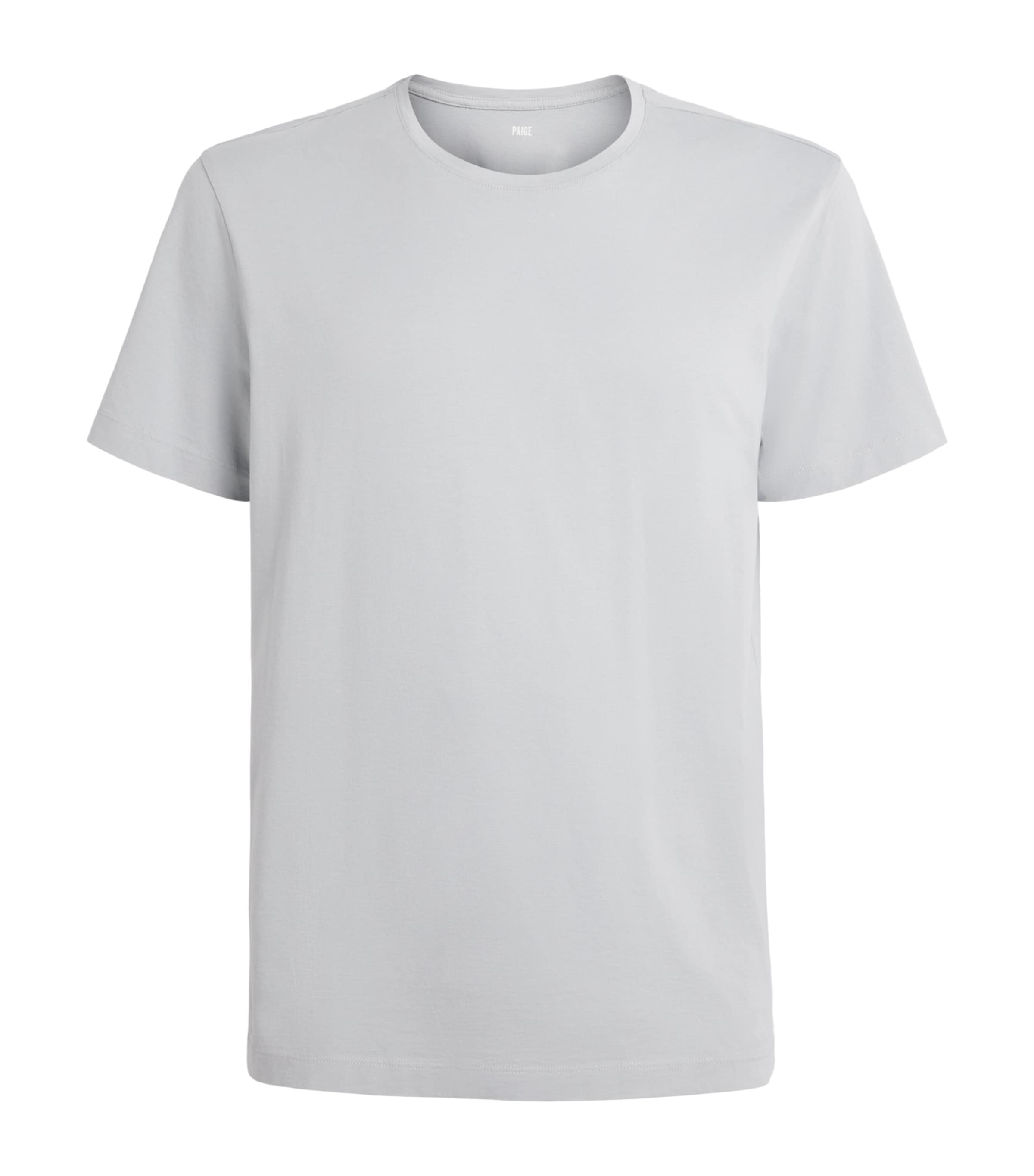 PAIGE Mens Pima Cotton Sorden T-Shirt Bristol Blue