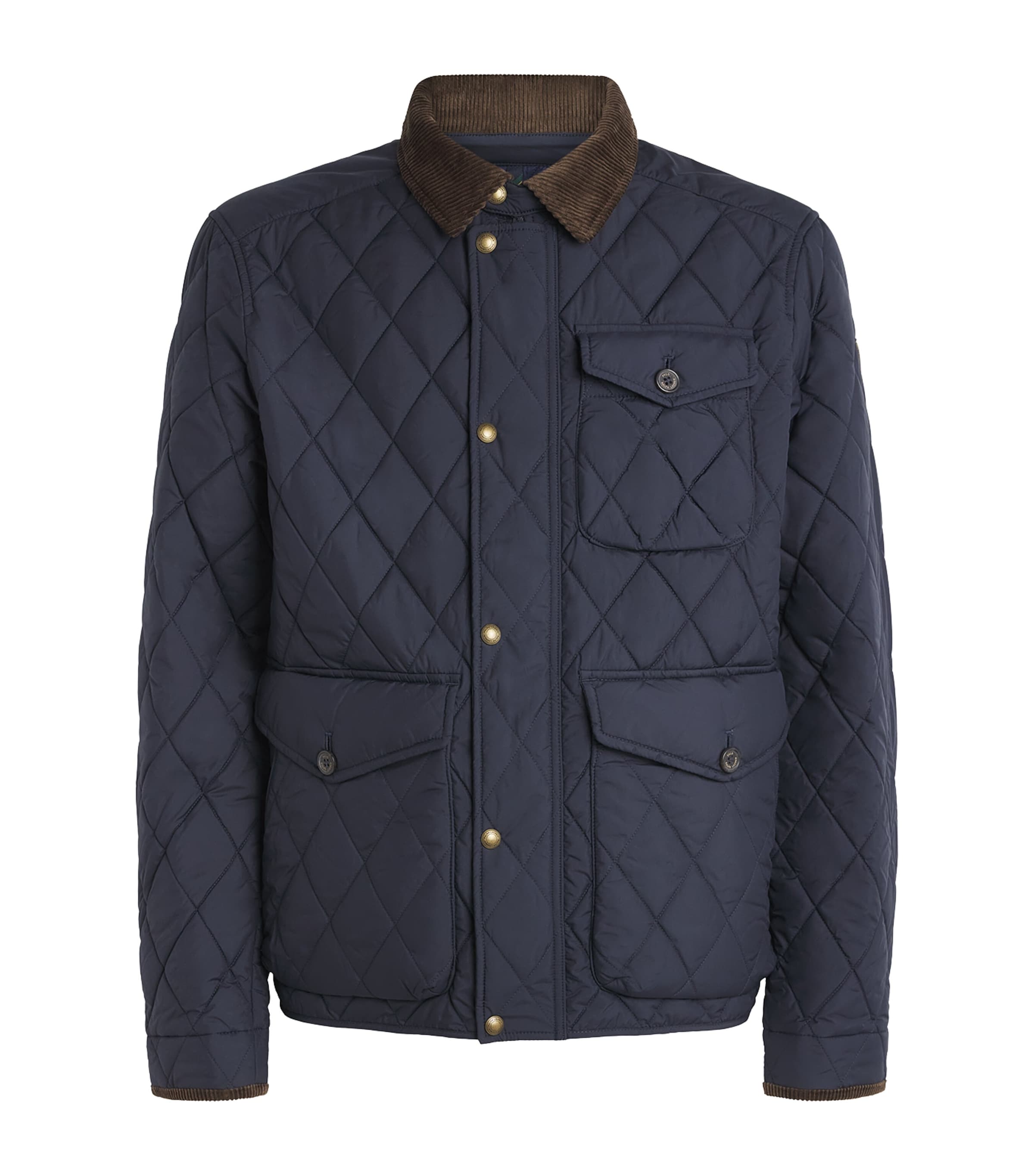Polo Ralph Lauren Mens Quilted Beaton Jacket College Navy