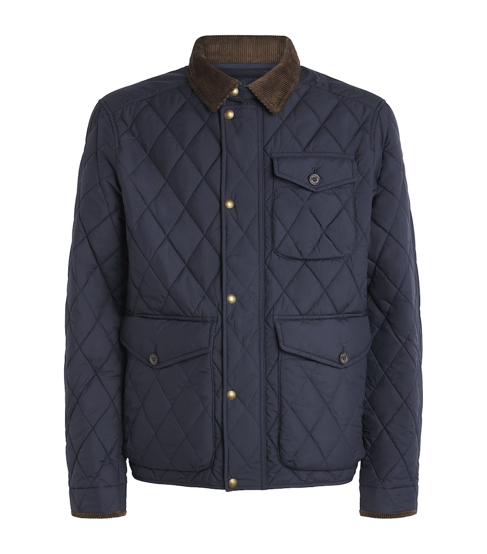 Polo Ralph Lauren Mens Quilted Beaton Jacket College Navy