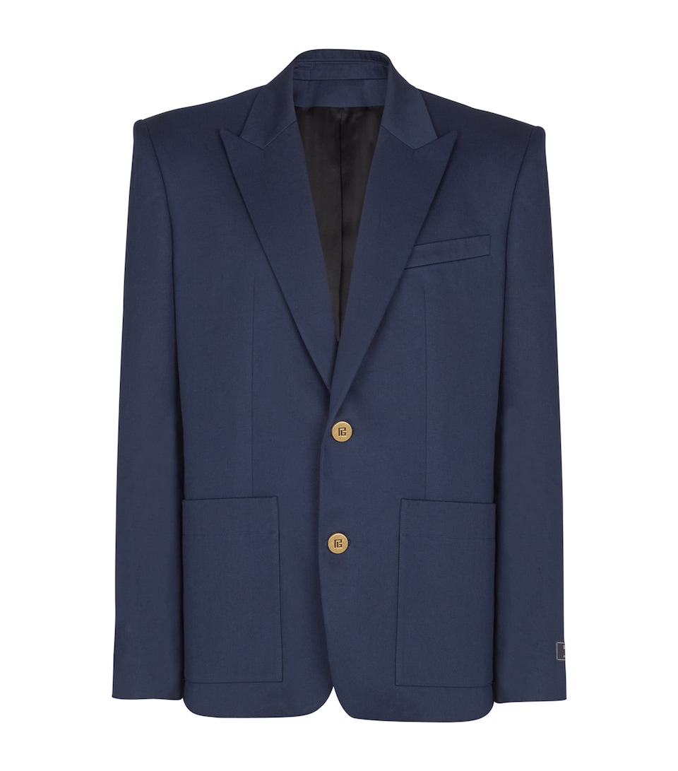 Cotton Twill Blazer