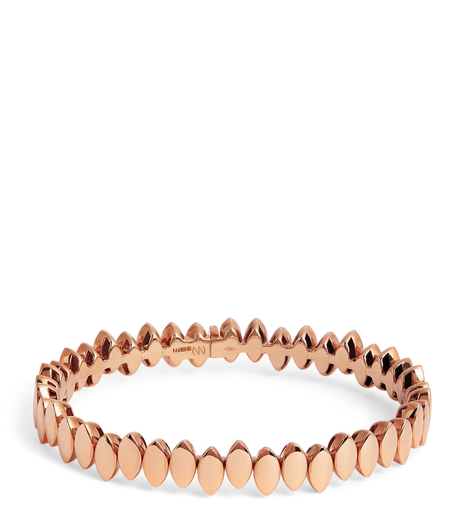 Rose Gold Navette Bracelet