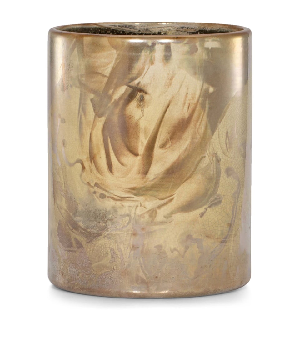 Labrazel Raku Pearl Waste Bin Gold/silver