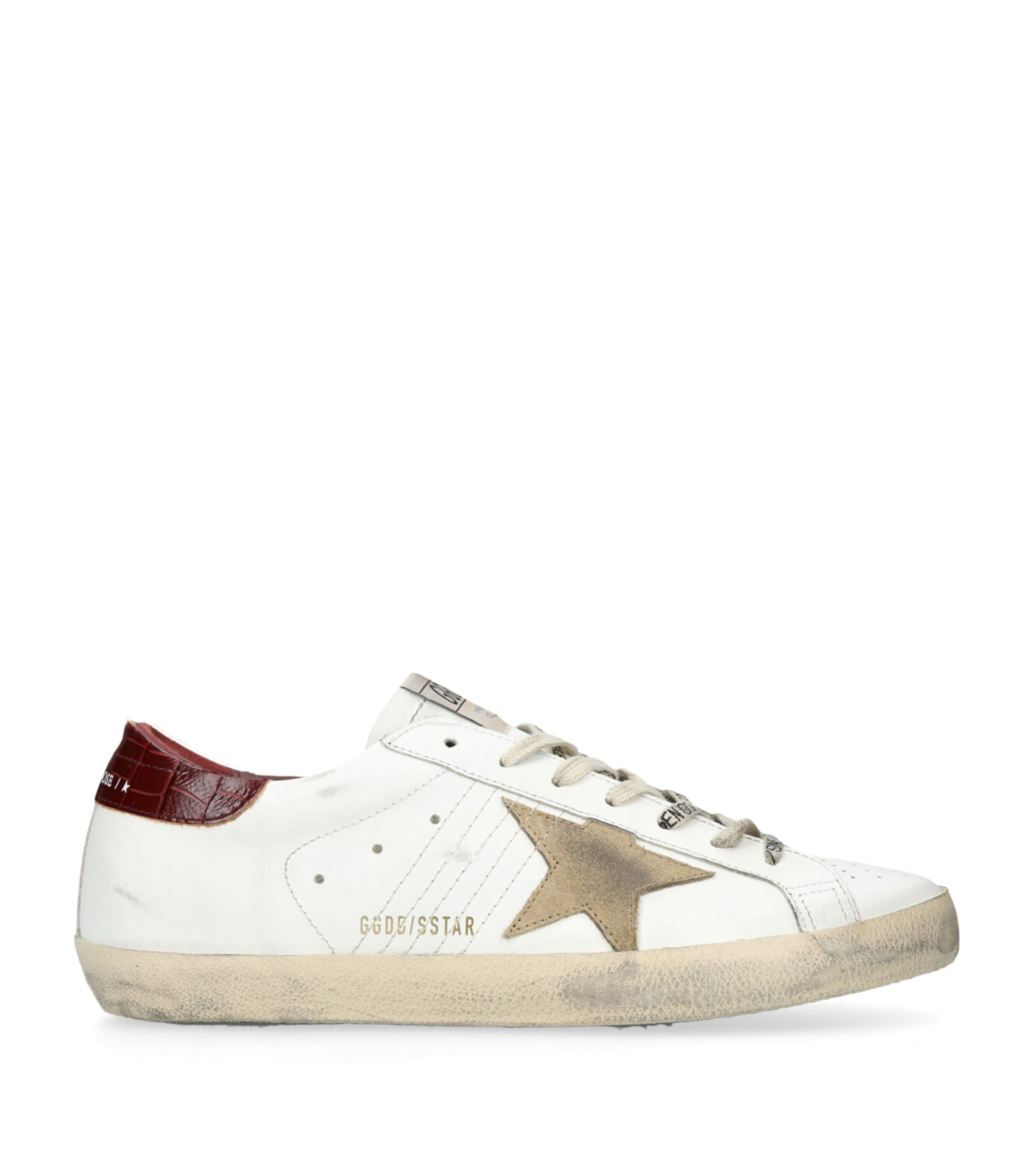 スニーカー SUPER-STAR CLASSIC WITH LIST LEATHER SNEAKERS Golden Goose Super-star Classic With List Leather Sneakers