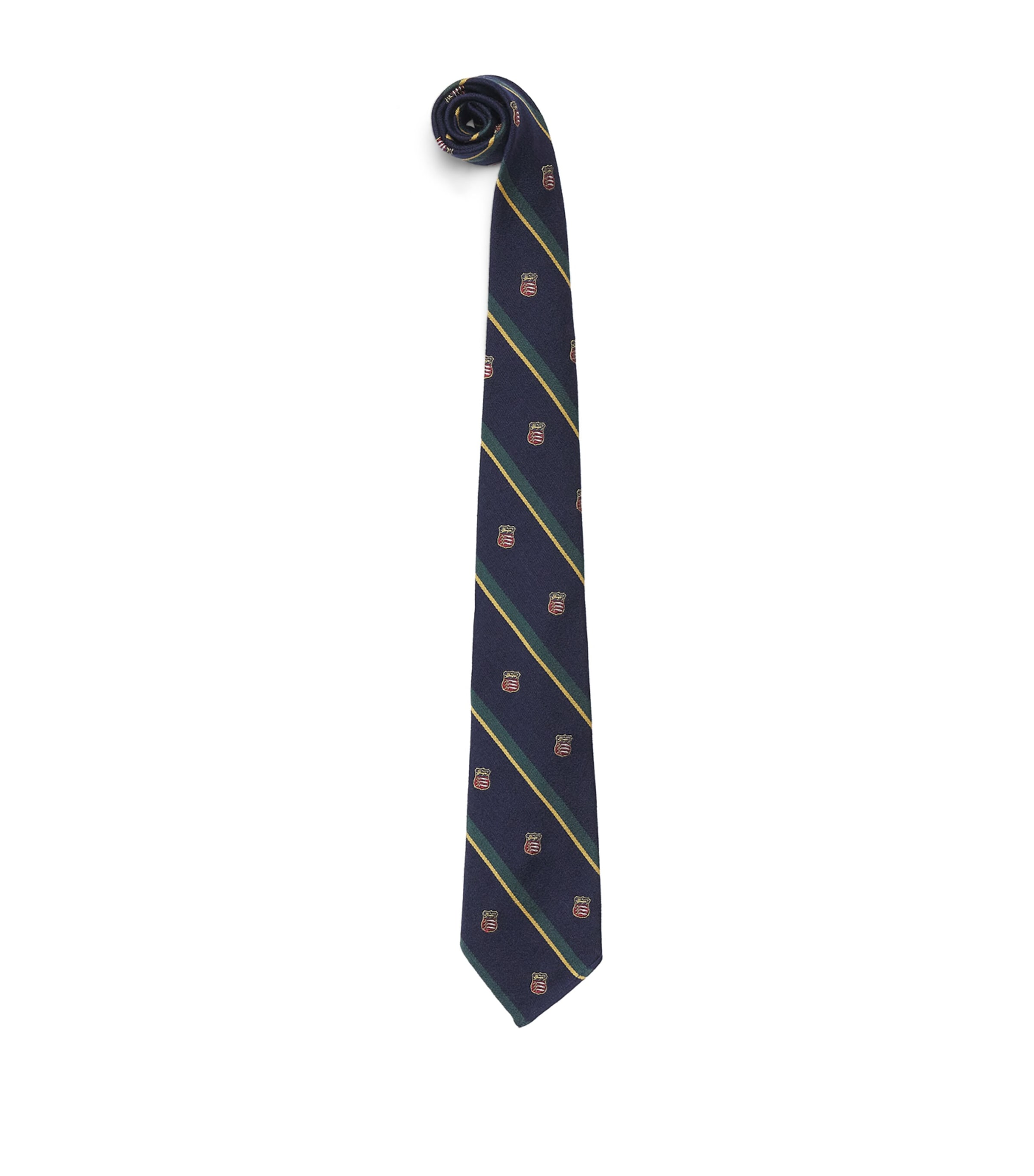Polo Ralph Lauren Silk Repp Club Tie Navy